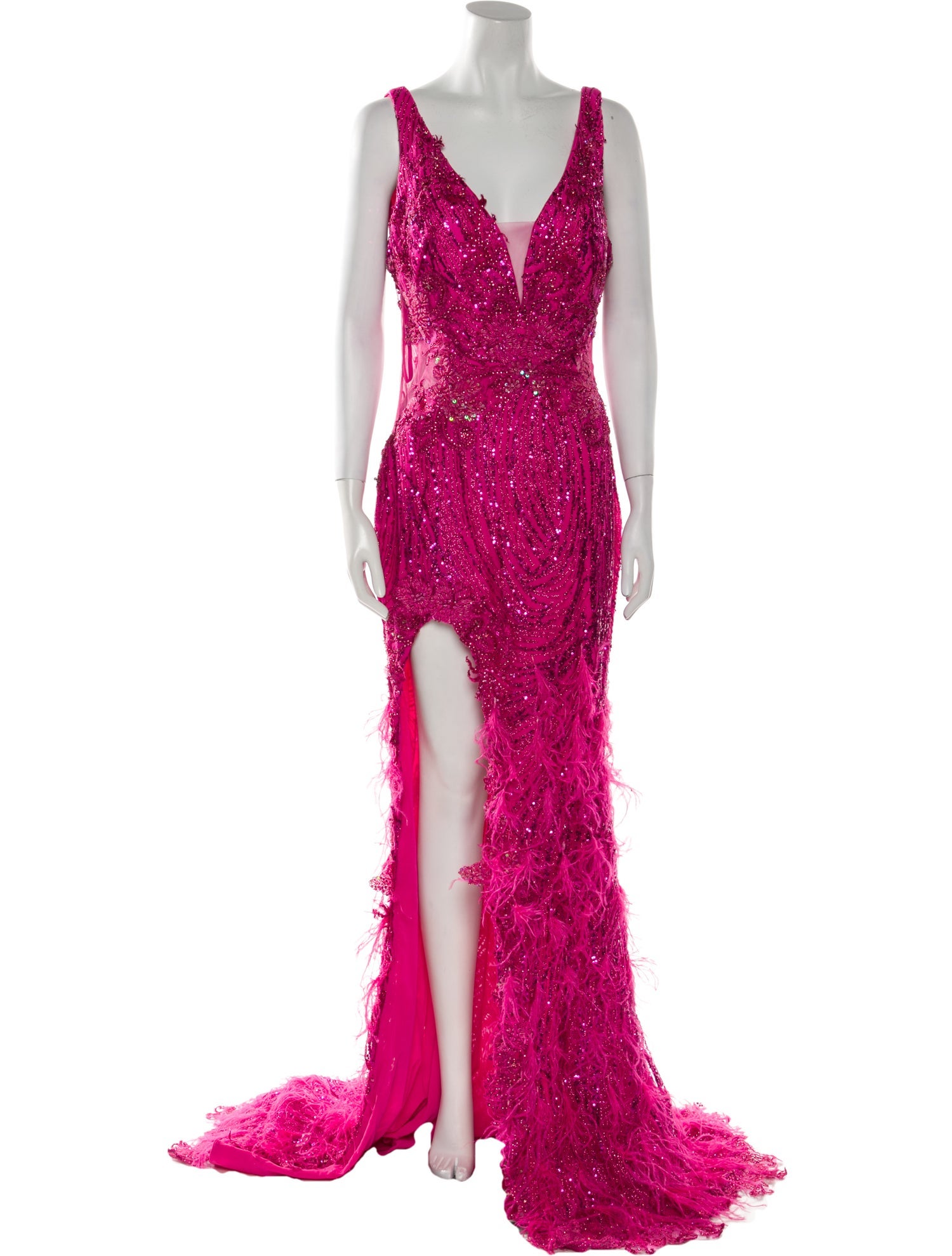 Portia & Scarlett Patterned Long Dress w/ Tags