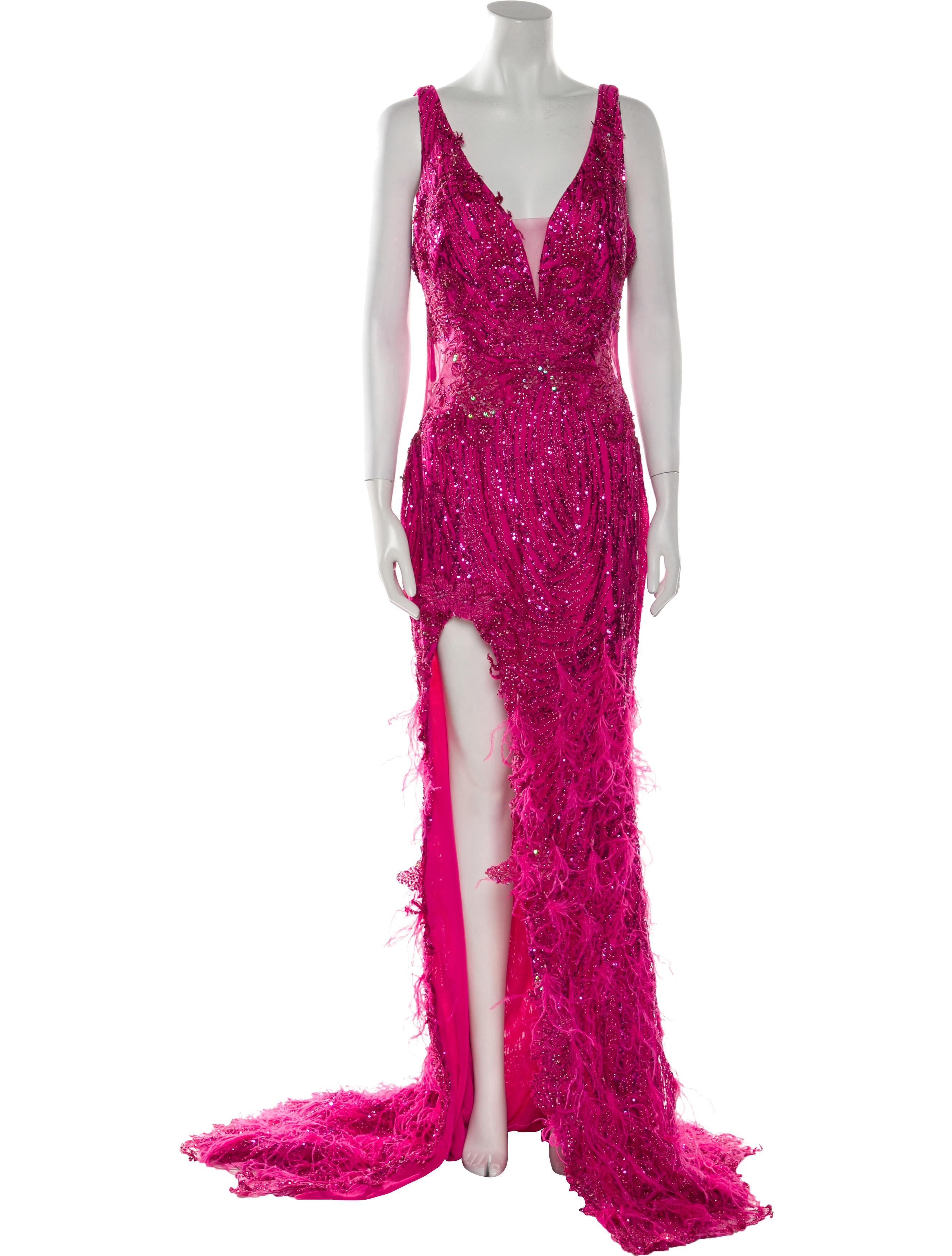 Portia & Scarlett V-Neck Long Dress w/ Tags