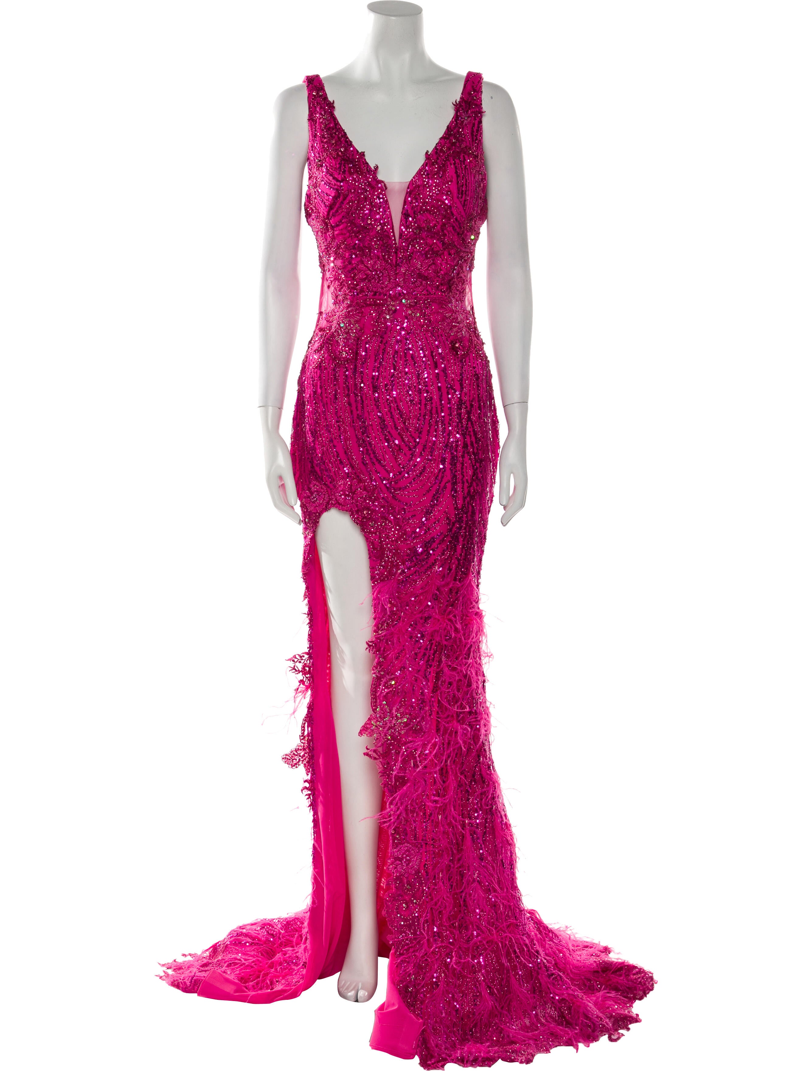 Portia & Scarlett V-Neck Long Dress w/ Tags