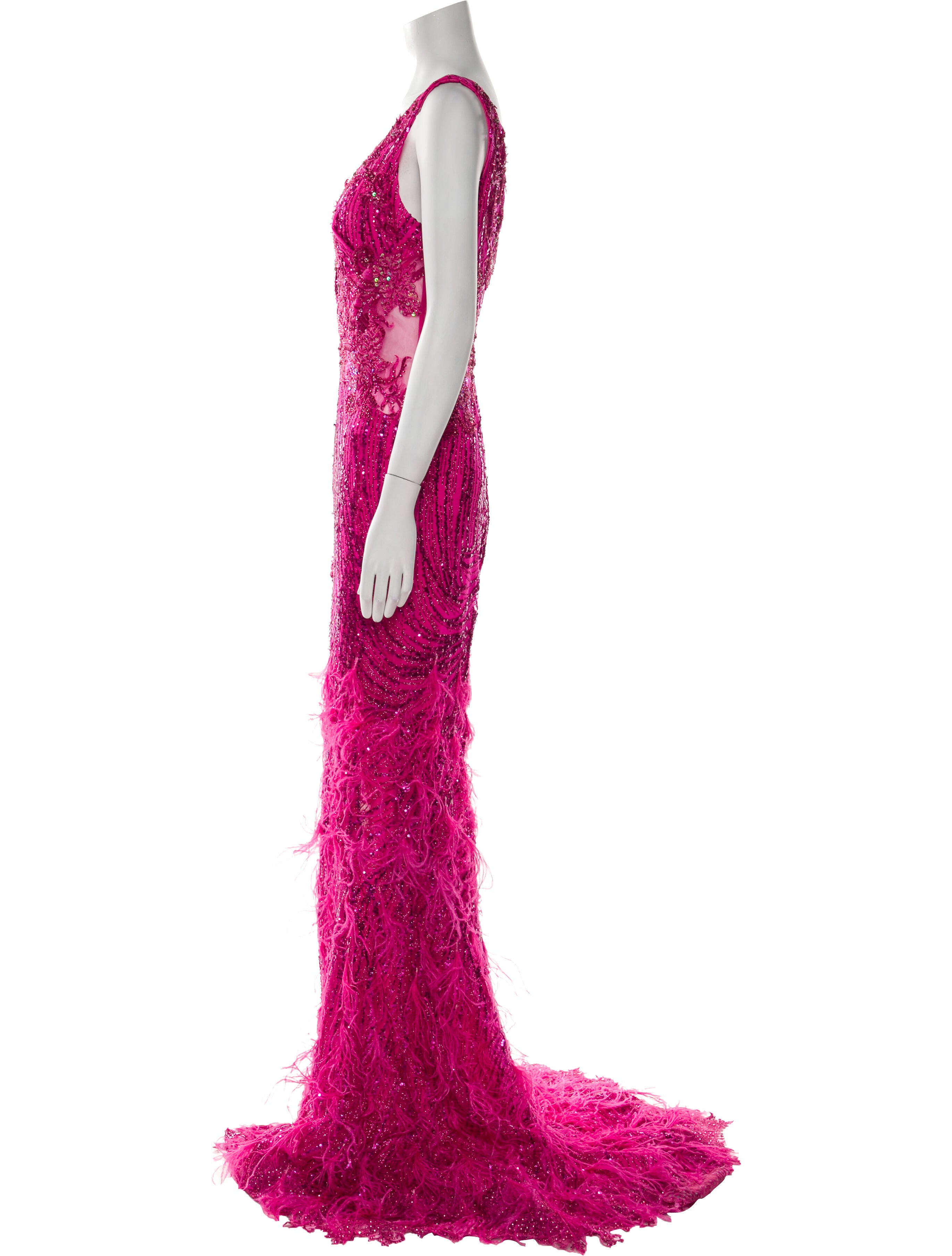 Portia & Scarlett V-Neck Long Dress w/ Tags