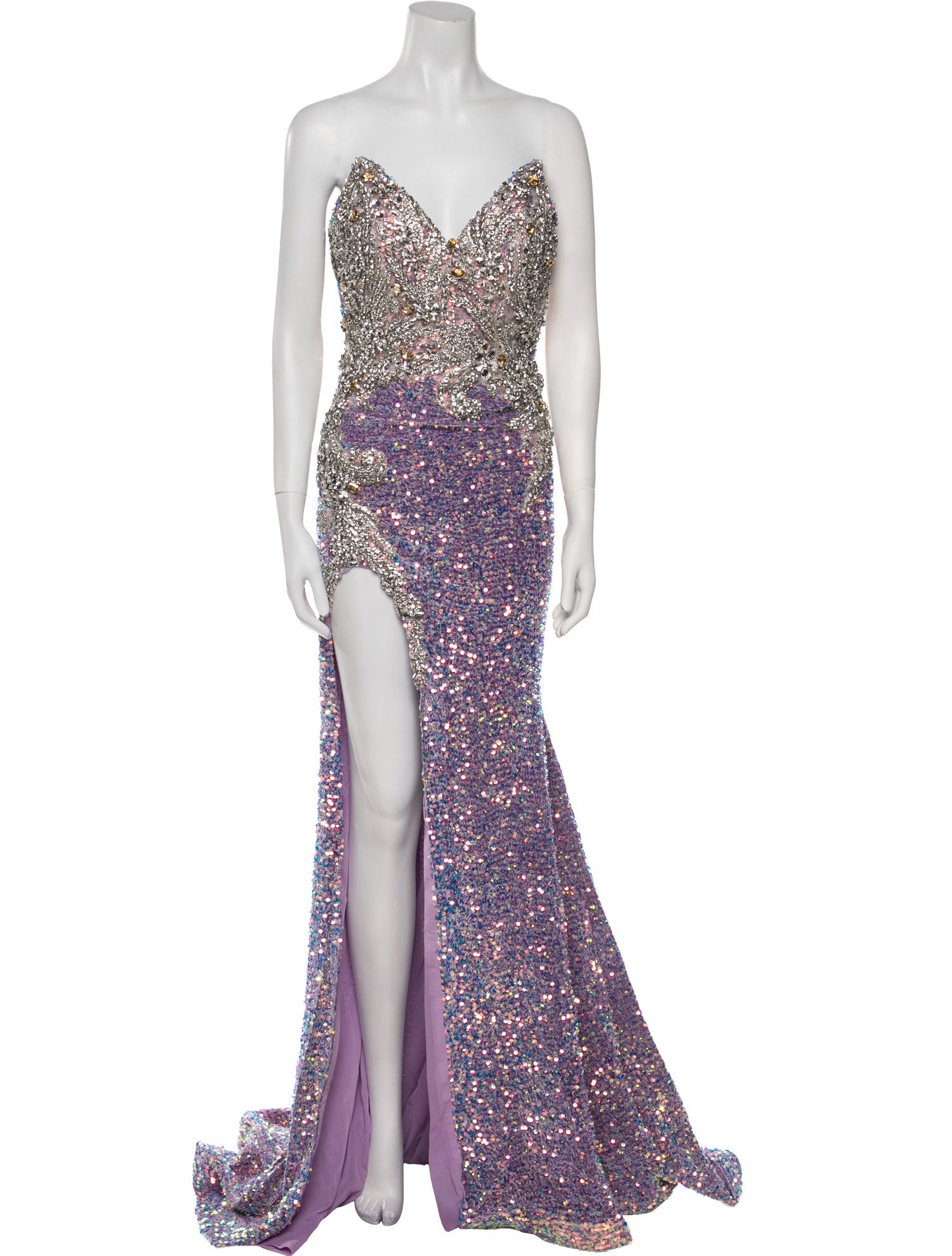 Portia & Scarlett Printed Long Dress w/ Tags