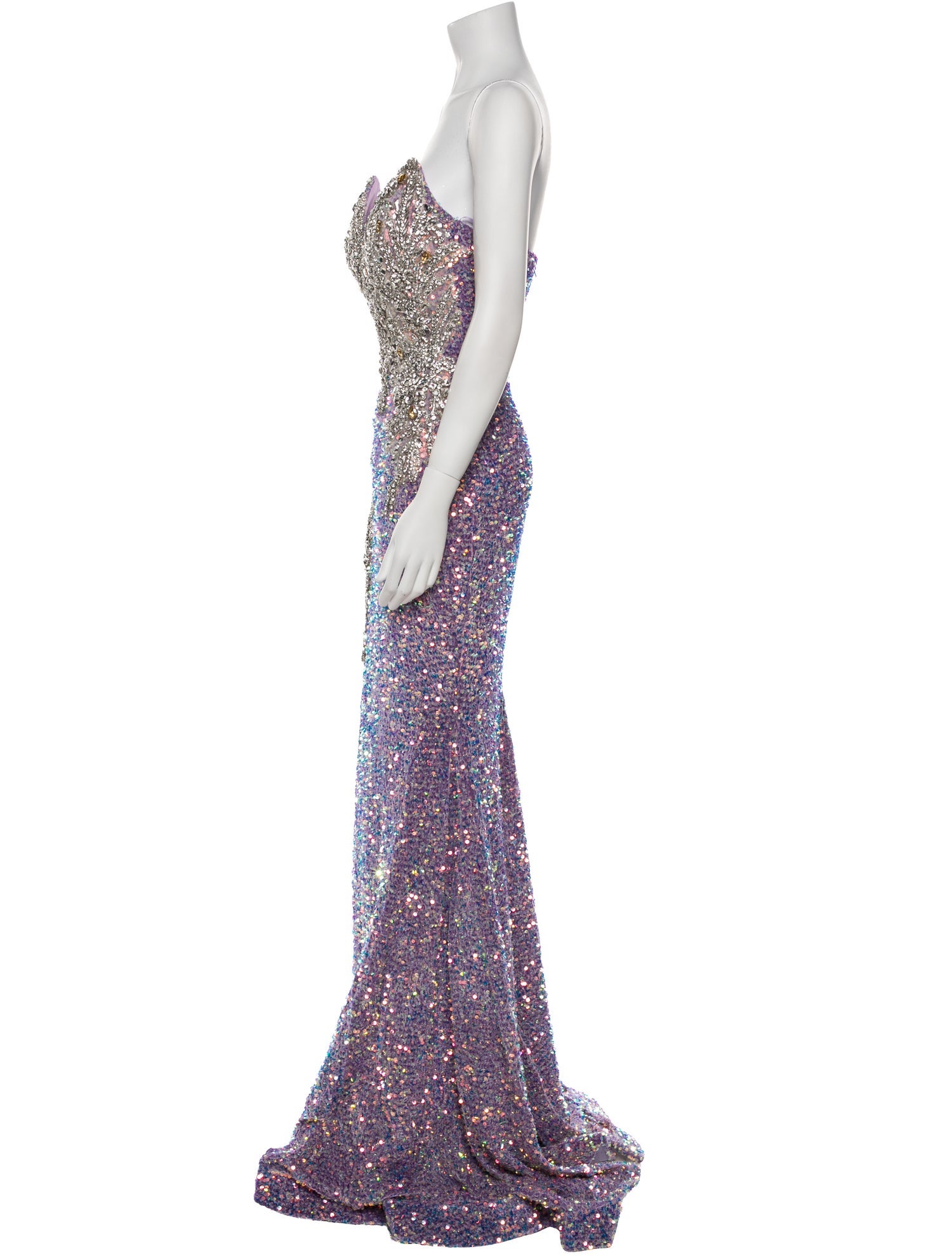 Portia & Scarlett Printed Long Dress w/ Tags