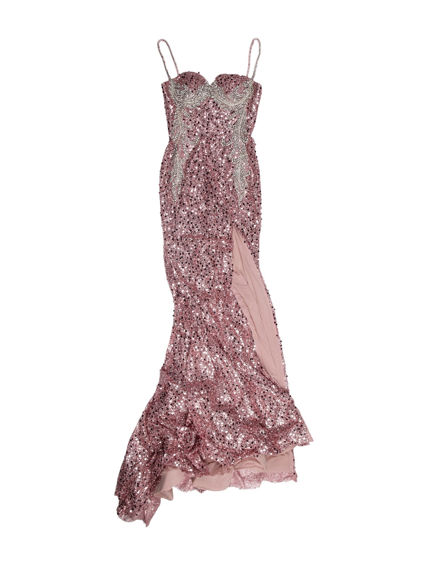 Portia & Scarlett Lace Pattern Long Dress w/ Tags