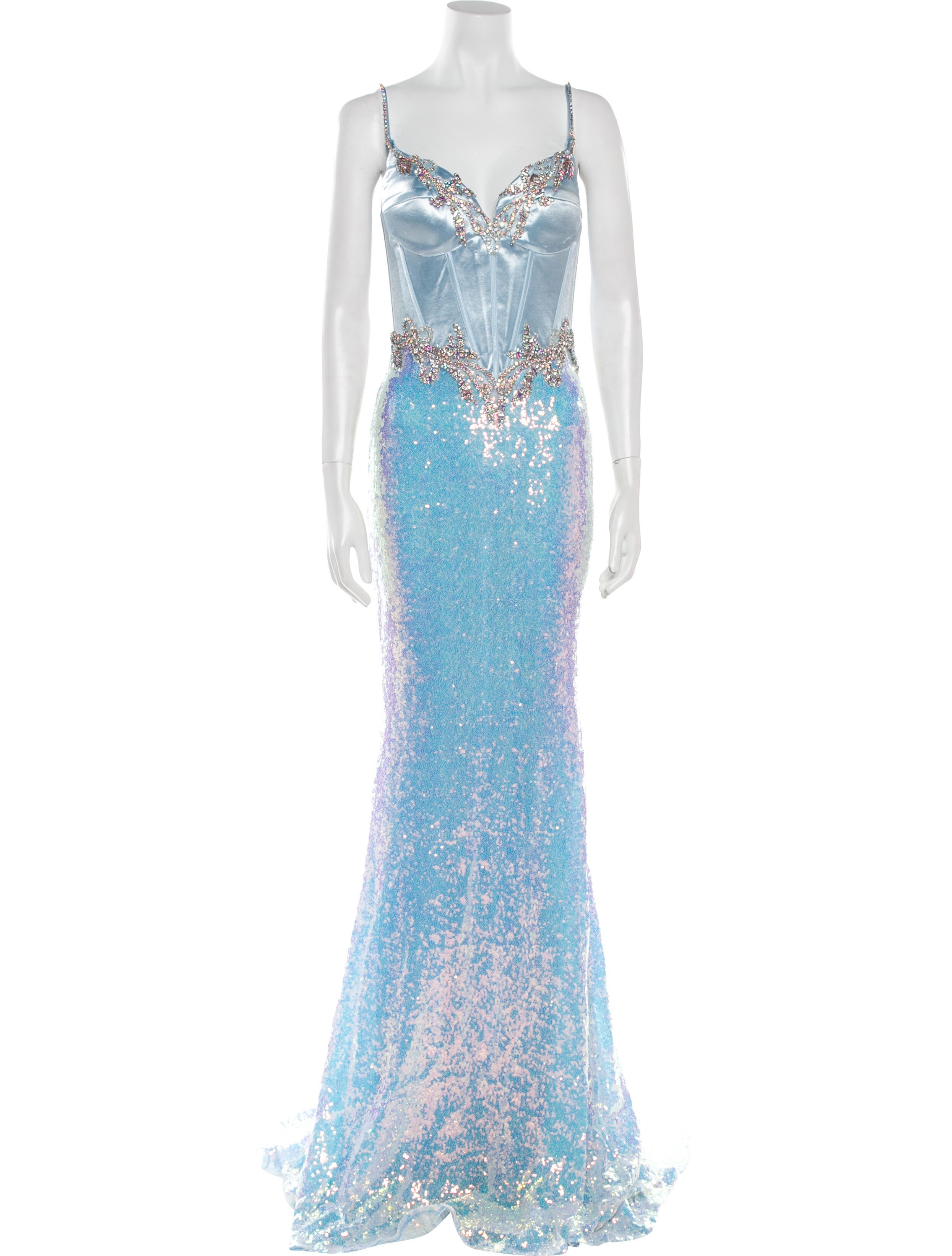 Portia & Scarlett Printed Long Dress w/ Tags