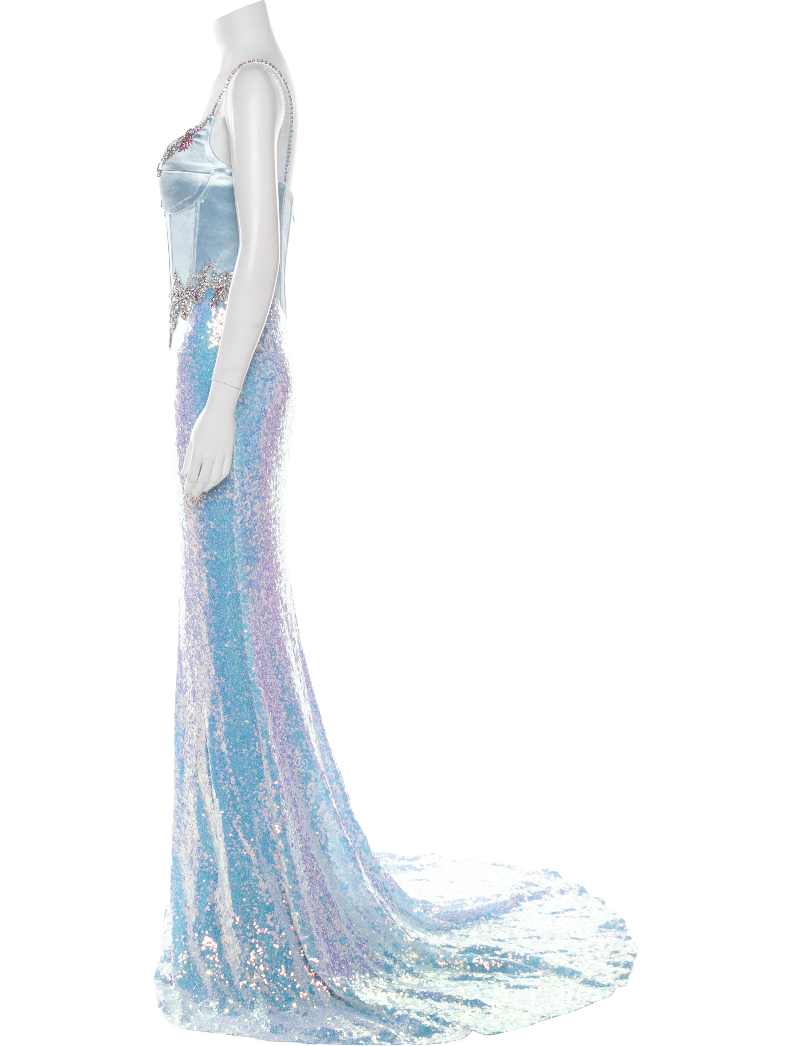 Portia & Scarlett Printed Long Dress w/ Tags