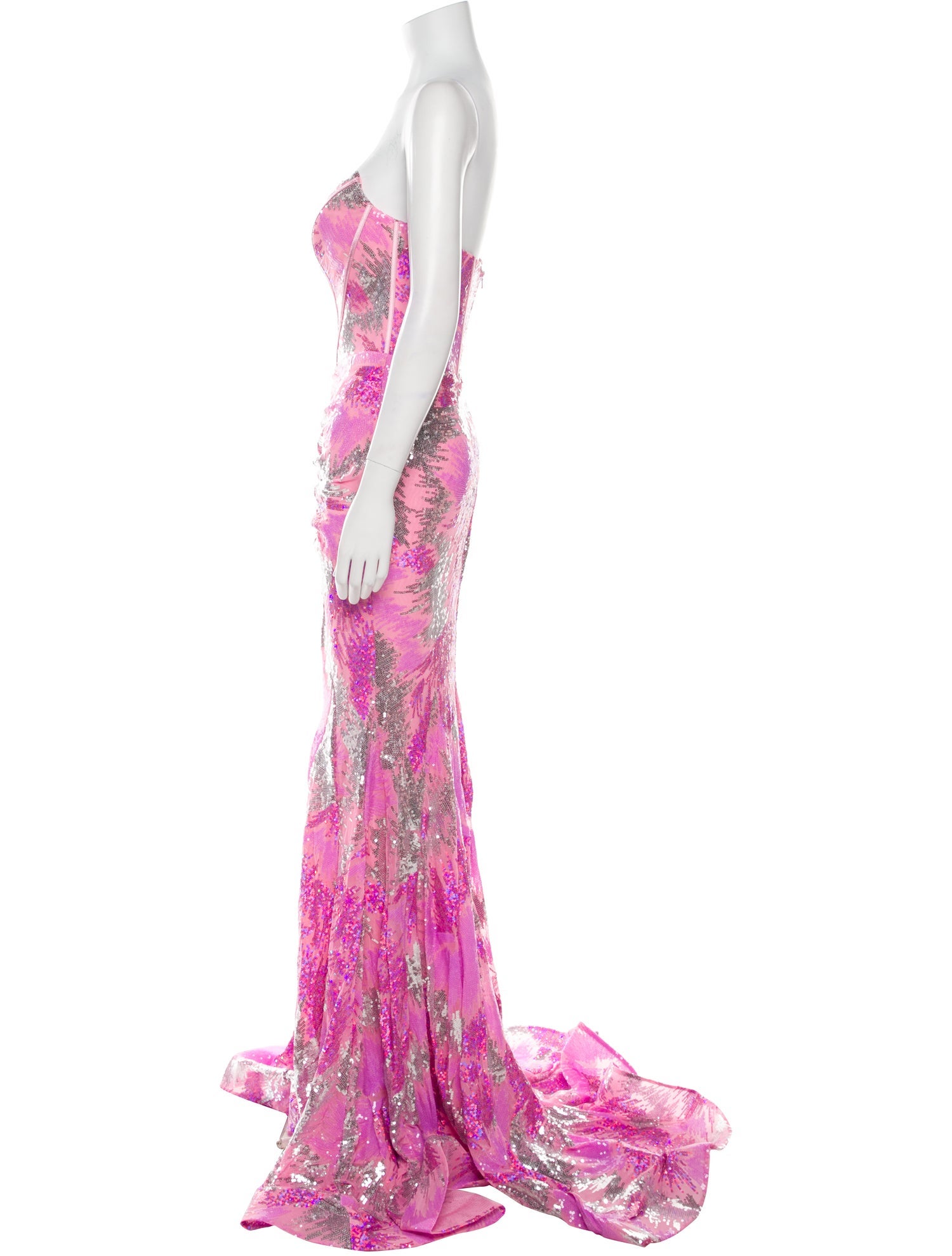 Portia & Scarlett Printed Long Dress w/ Tags