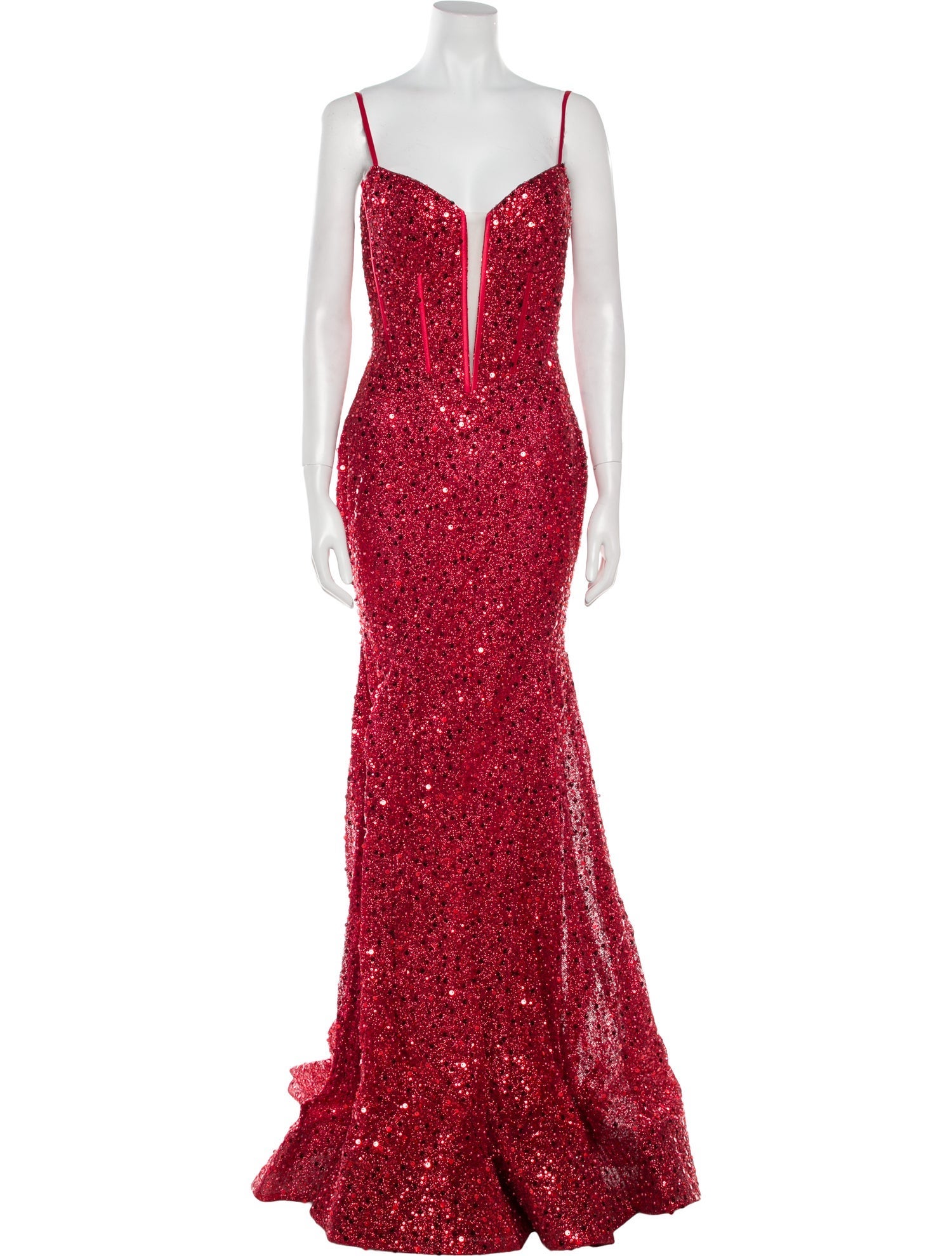 Portia & Scarlett Lace Pattern Long Dress w/ Tags