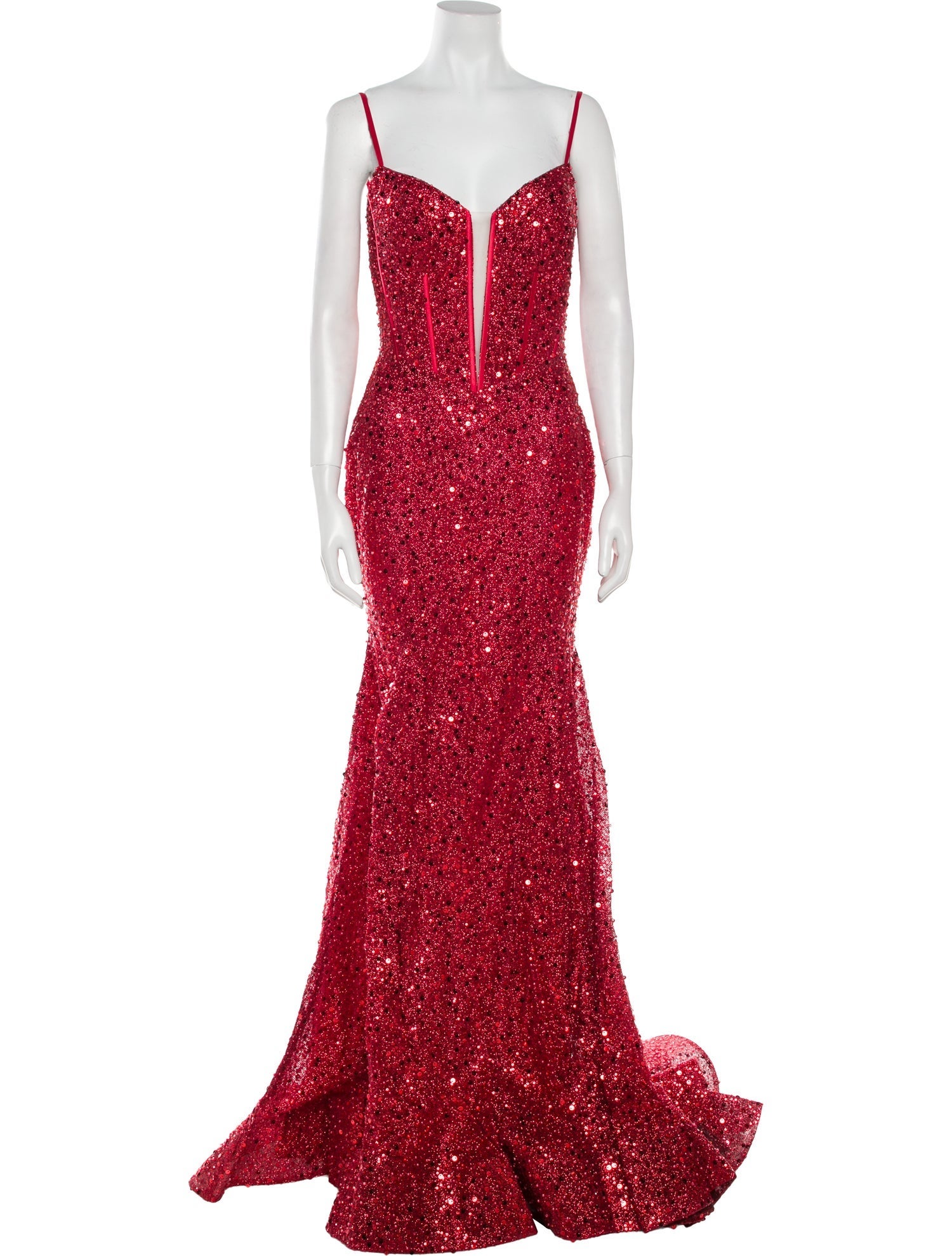 Portia & Scarlett V-Neck Long Dress w/ Tags