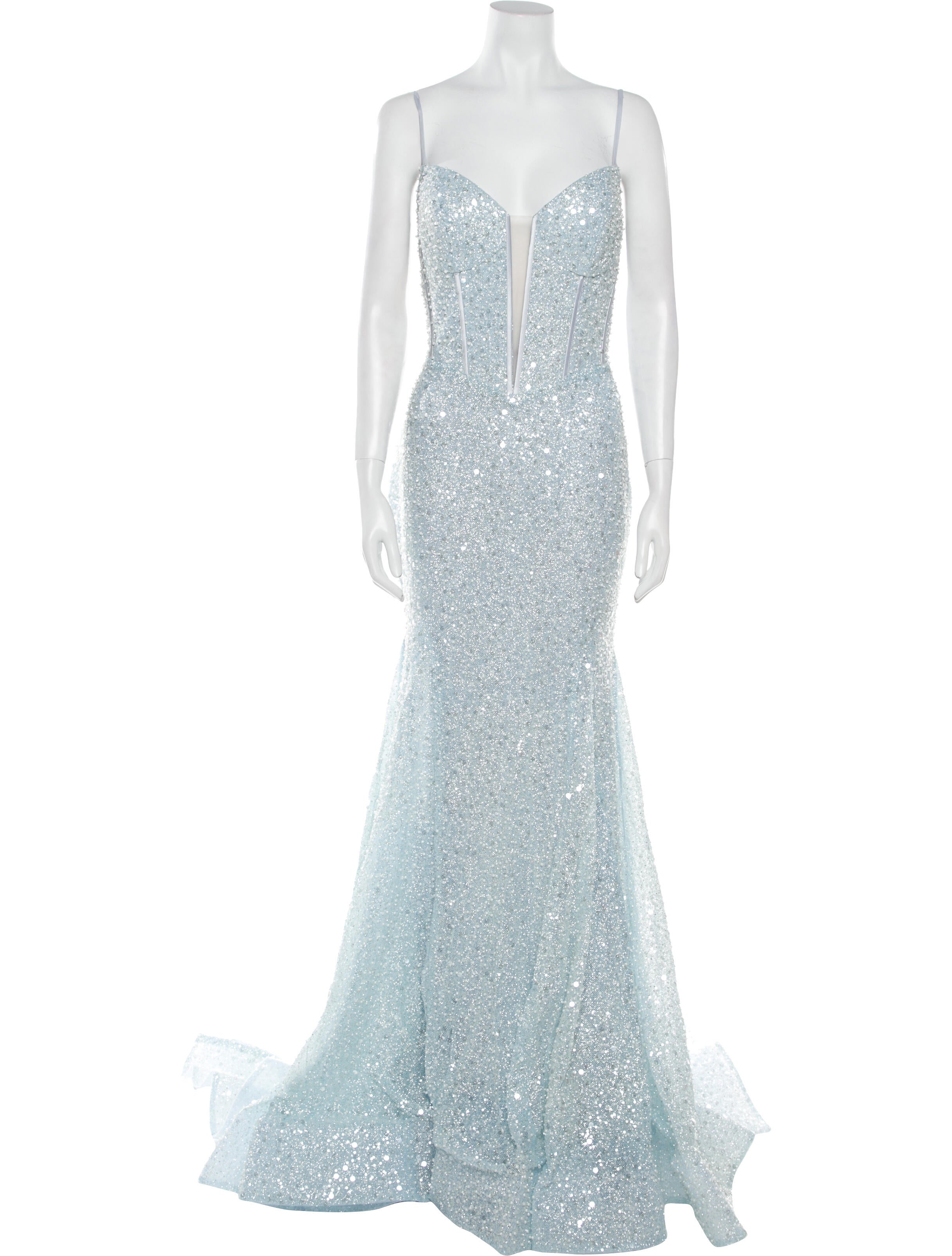 Portia & Scarlett V-Neck Long Dress w/ Tags