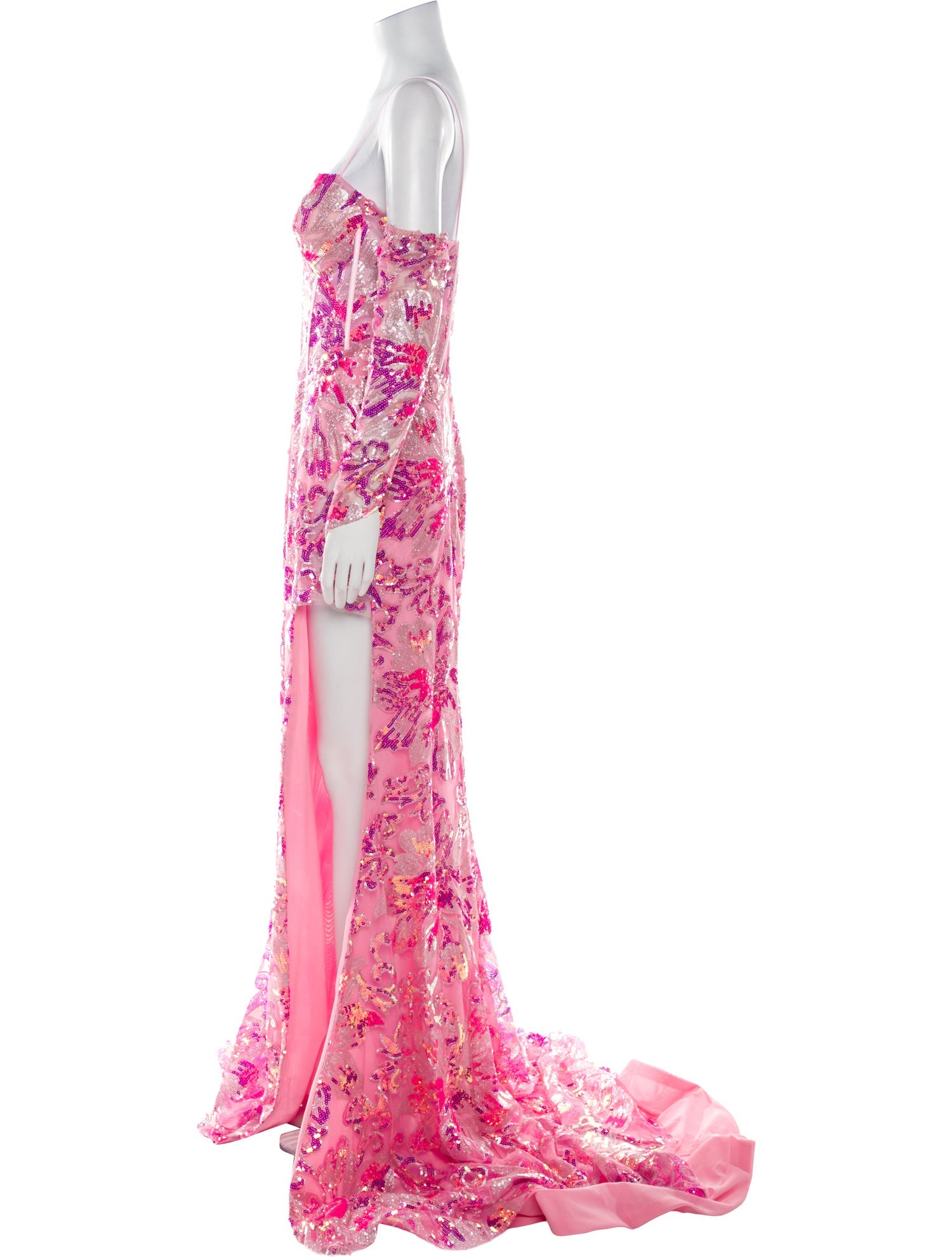 Portia & Scarlett Floral Print Long Dress w/ Tags