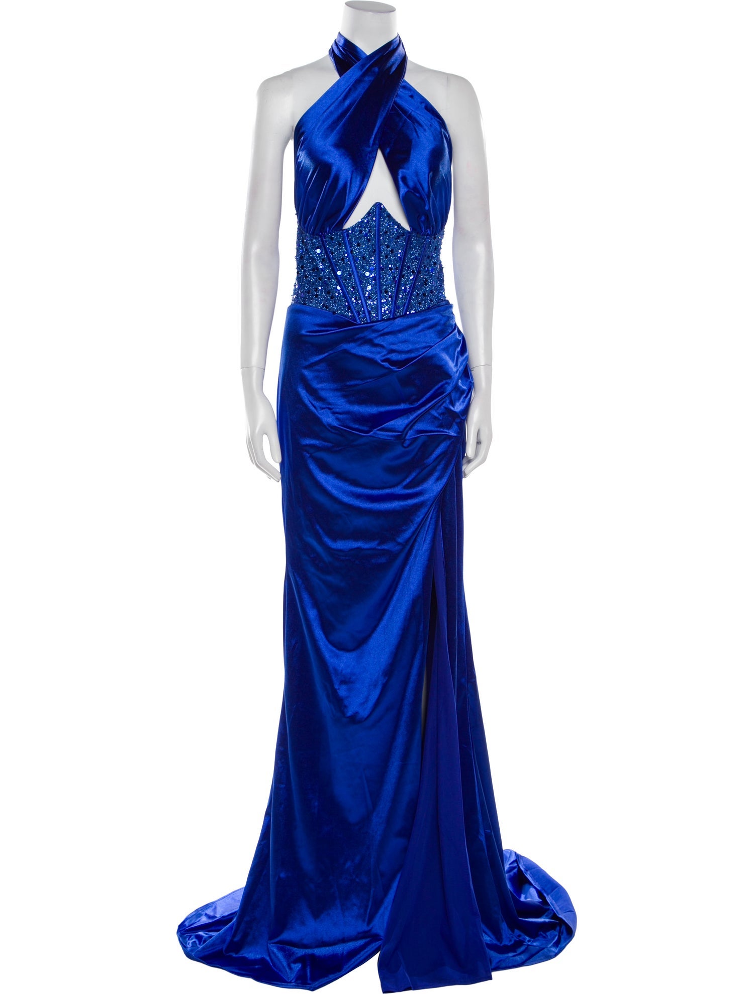 Portia & Scarlett Halterneck Long Dress w/ Tags