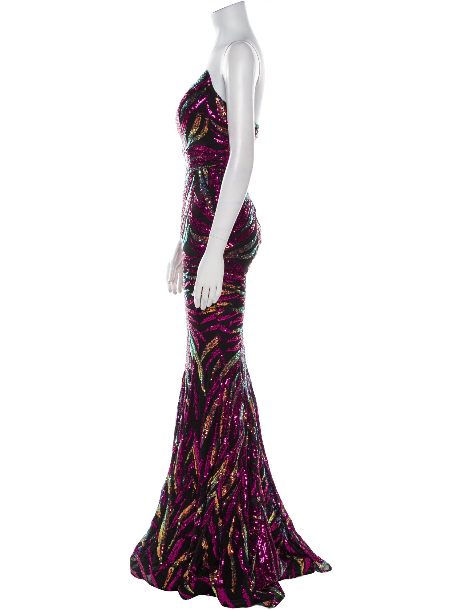 Portia & Scarlett Printed Long Dress w/ Tags