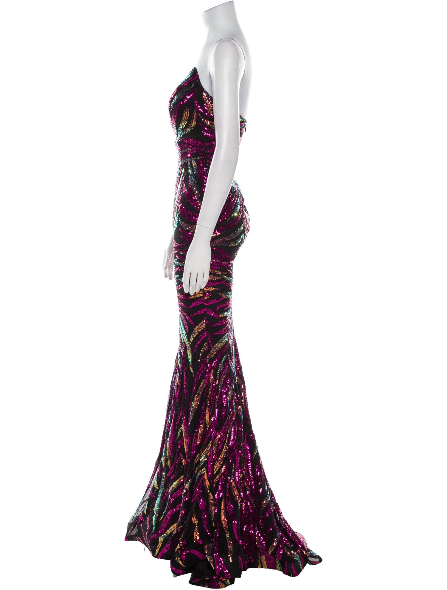 Portia & Scarlett Printed Long Dress w/ Tags