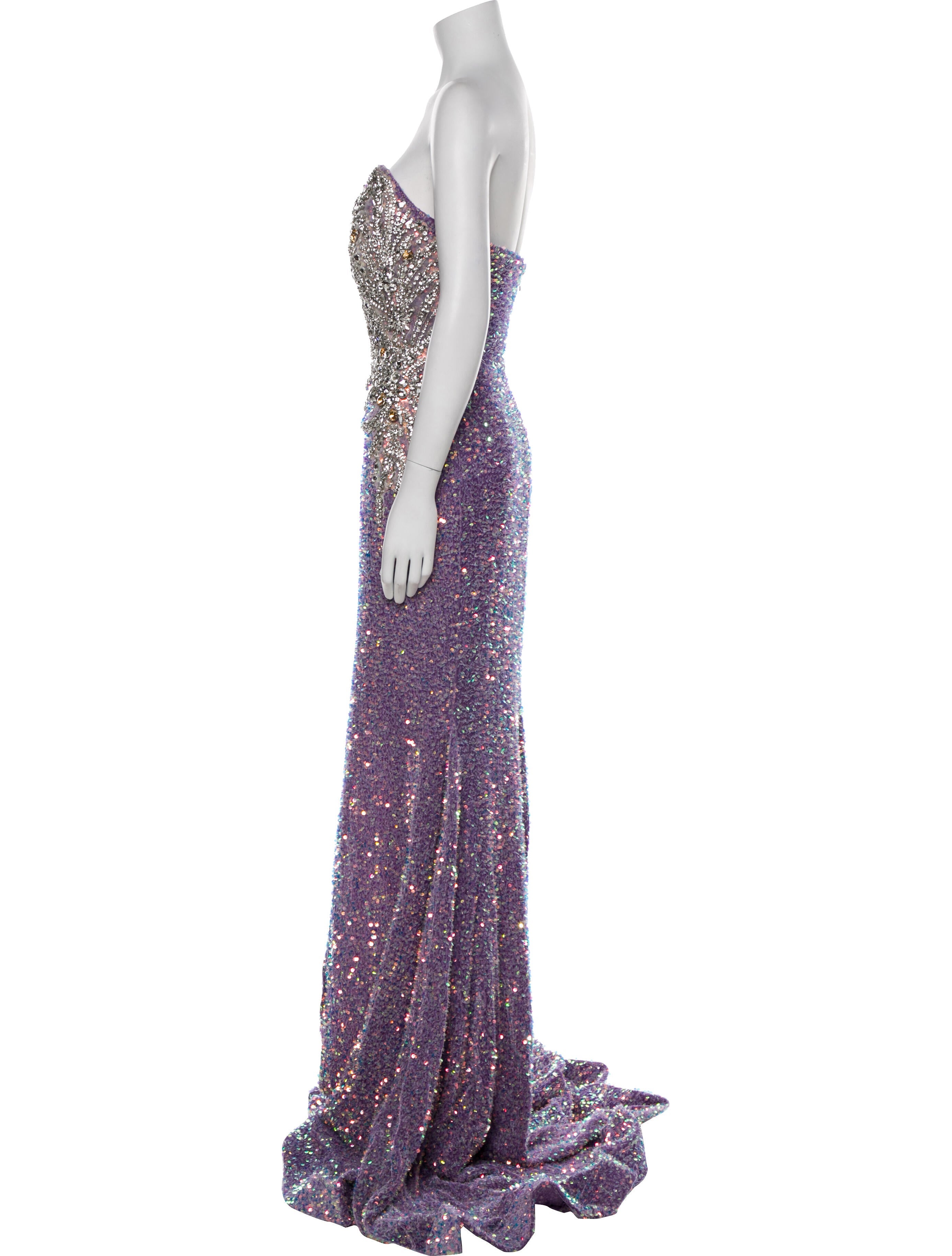 Portia & Scarlett Patterned Long Dress w/ Tags