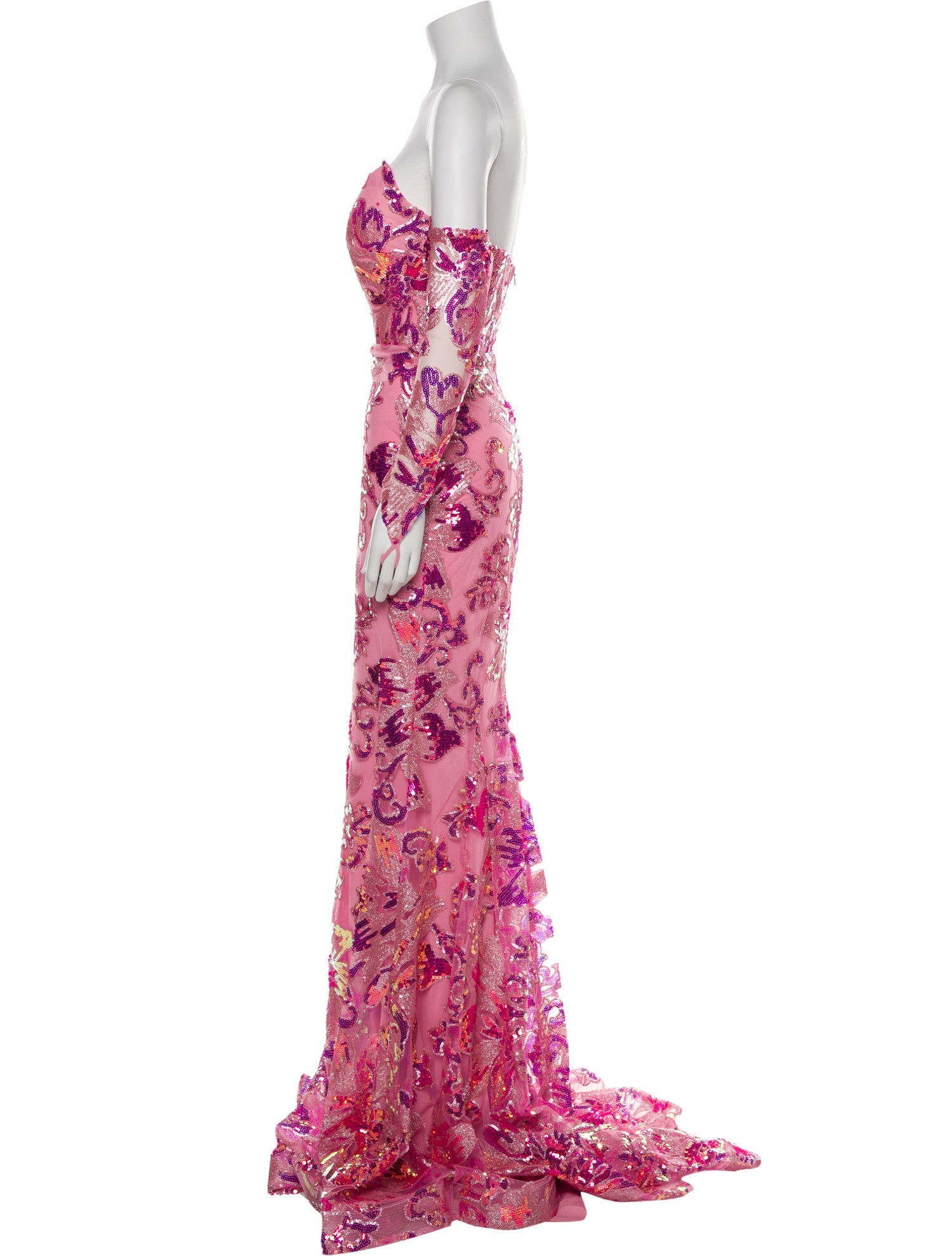 Portia & Scarlett Patterned Long Dress w/ Tags