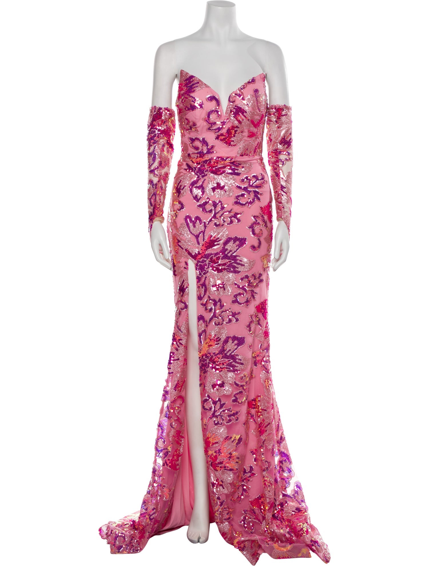 Portia & Scarlett Patterned Long Dress w/ Tags