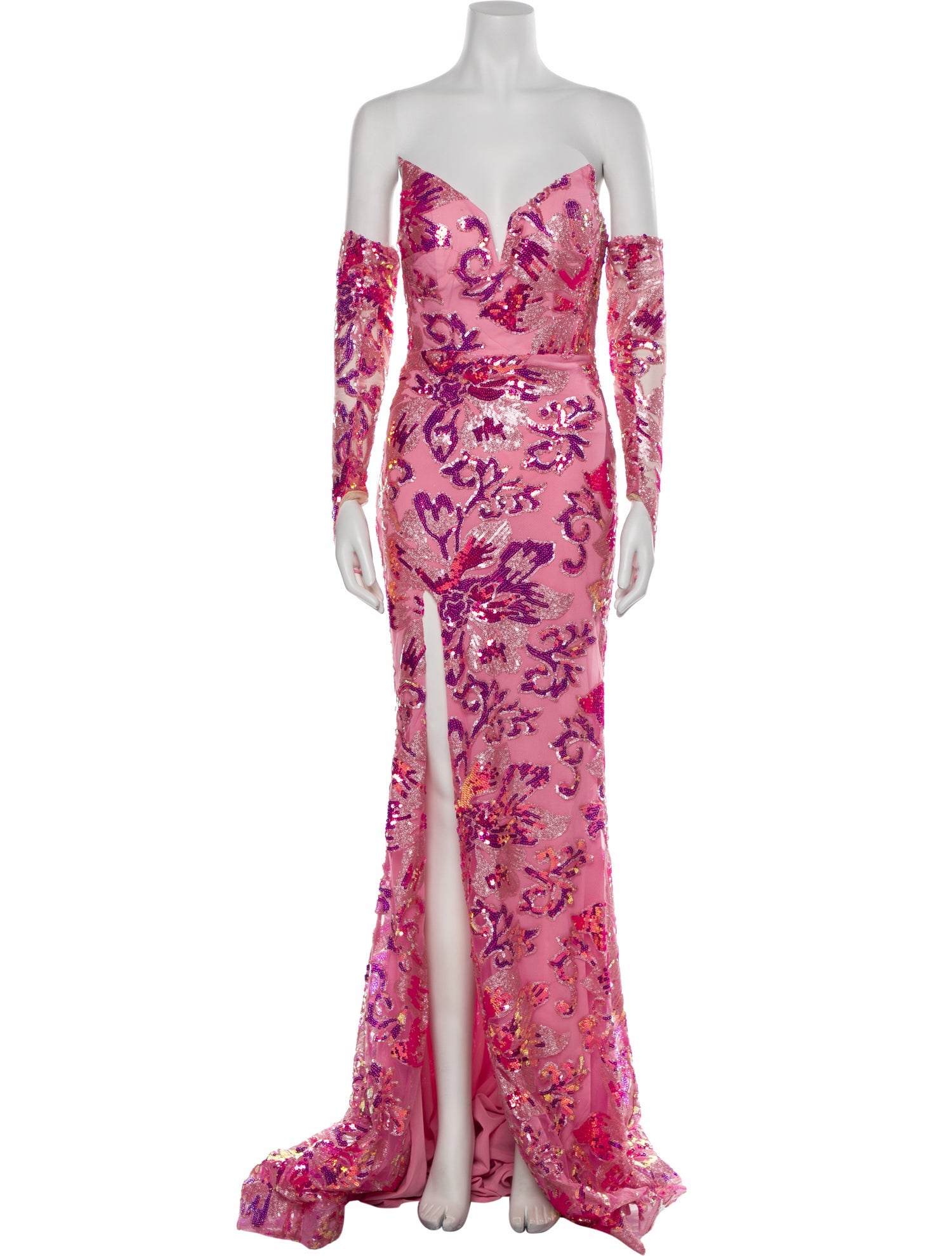 Portia & Scarlett Patterned Long Dress w/ Tags