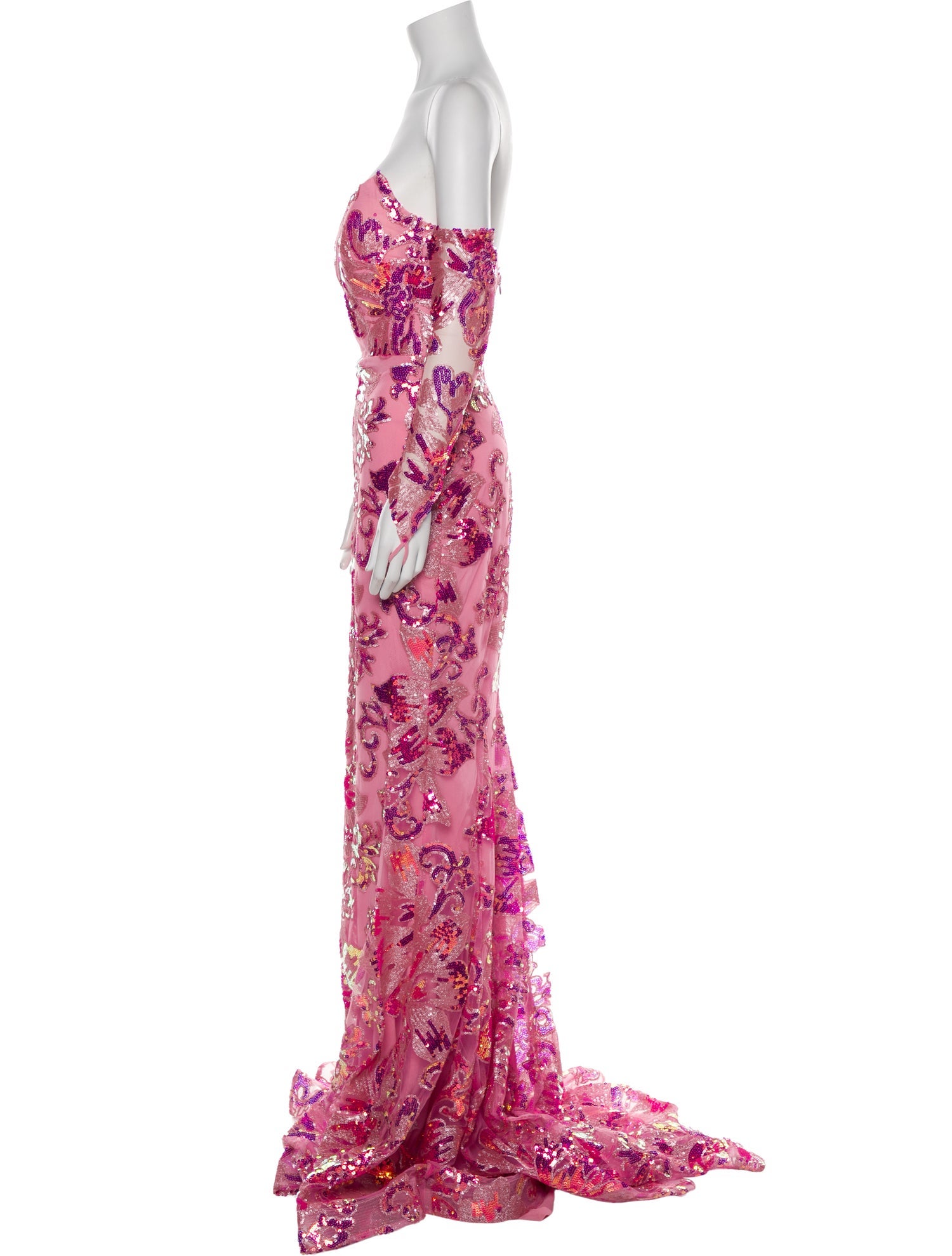 Portia & Scarlett Patterned Long Dress w/ Tags