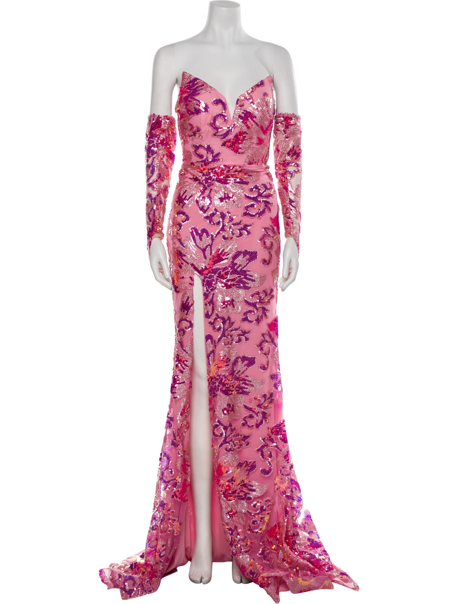 Portia & Scarlett Patterned Long Dress w/ Tags