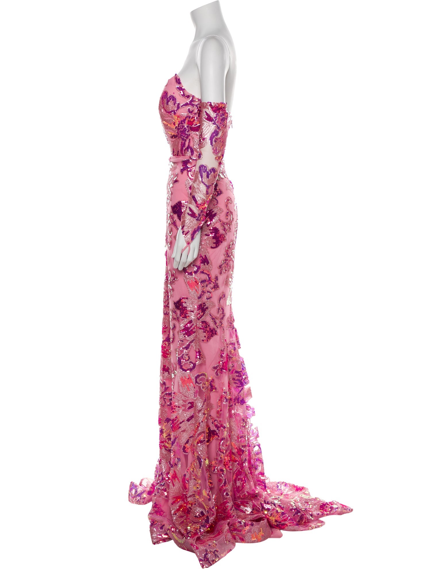 Portia & Scarlett Patterned Long Dress w/ Tags