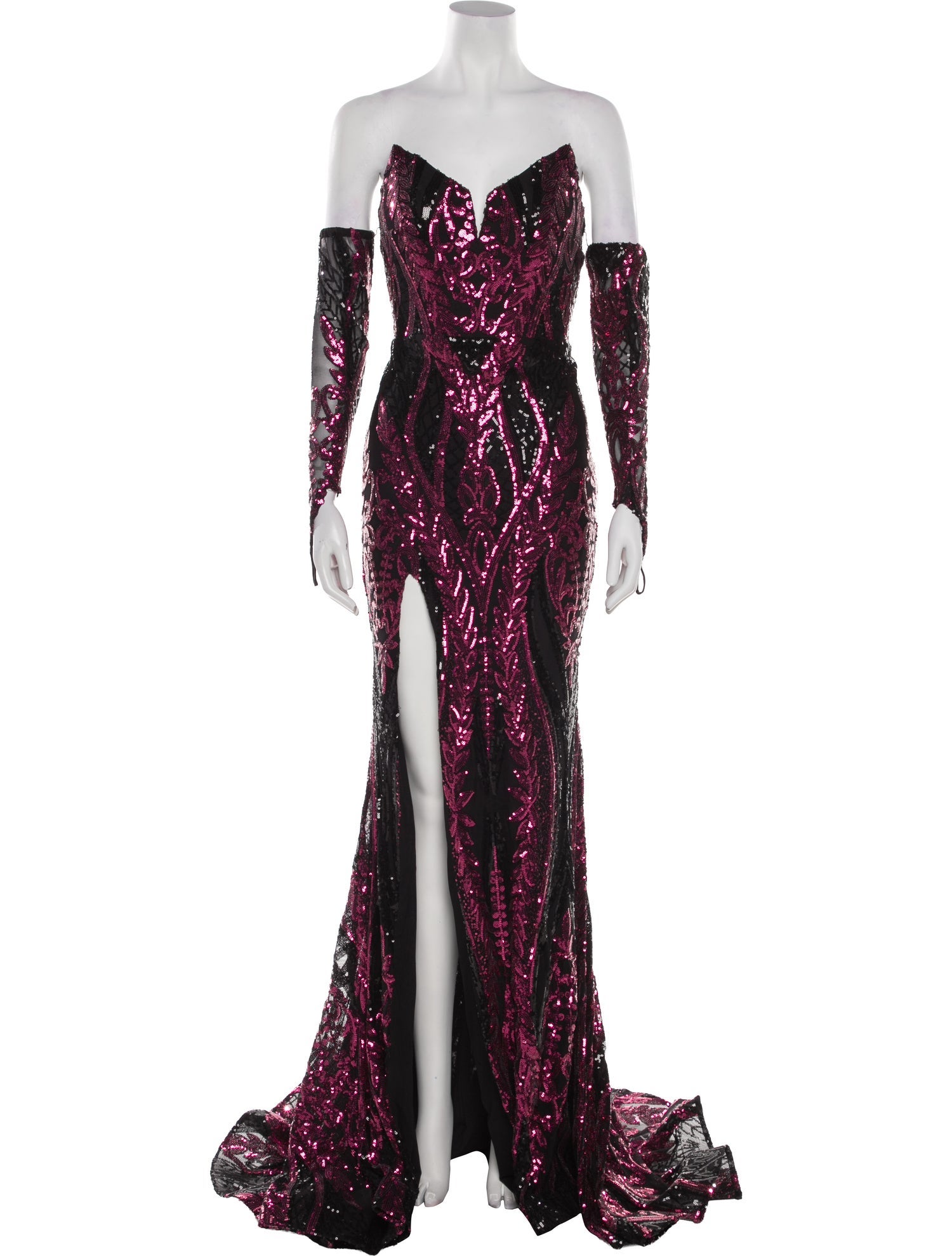 Portia & Scarlett Patterned Long Dress w/ Tags