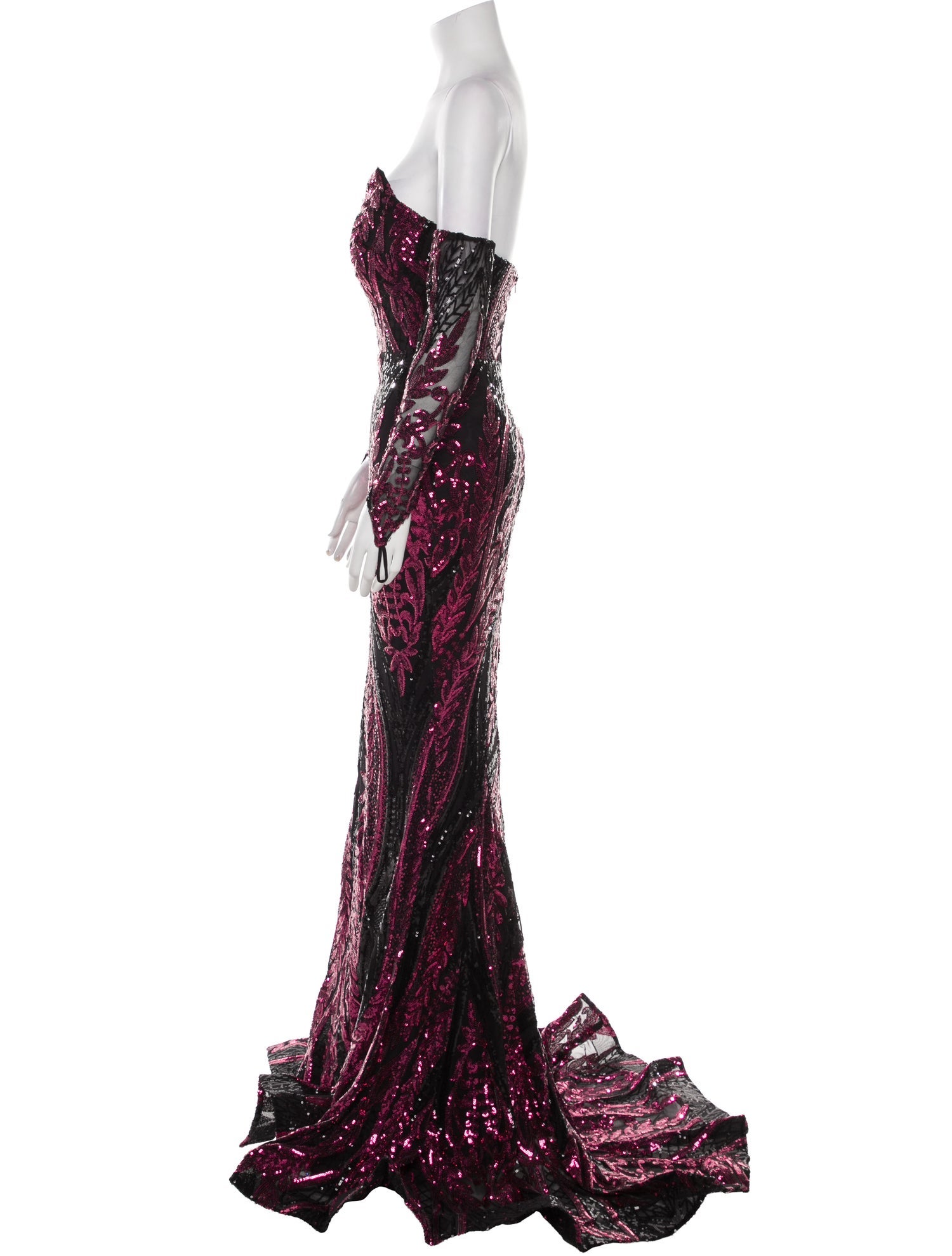 Portia & Scarlett Patterned Long Dress w/ Tags