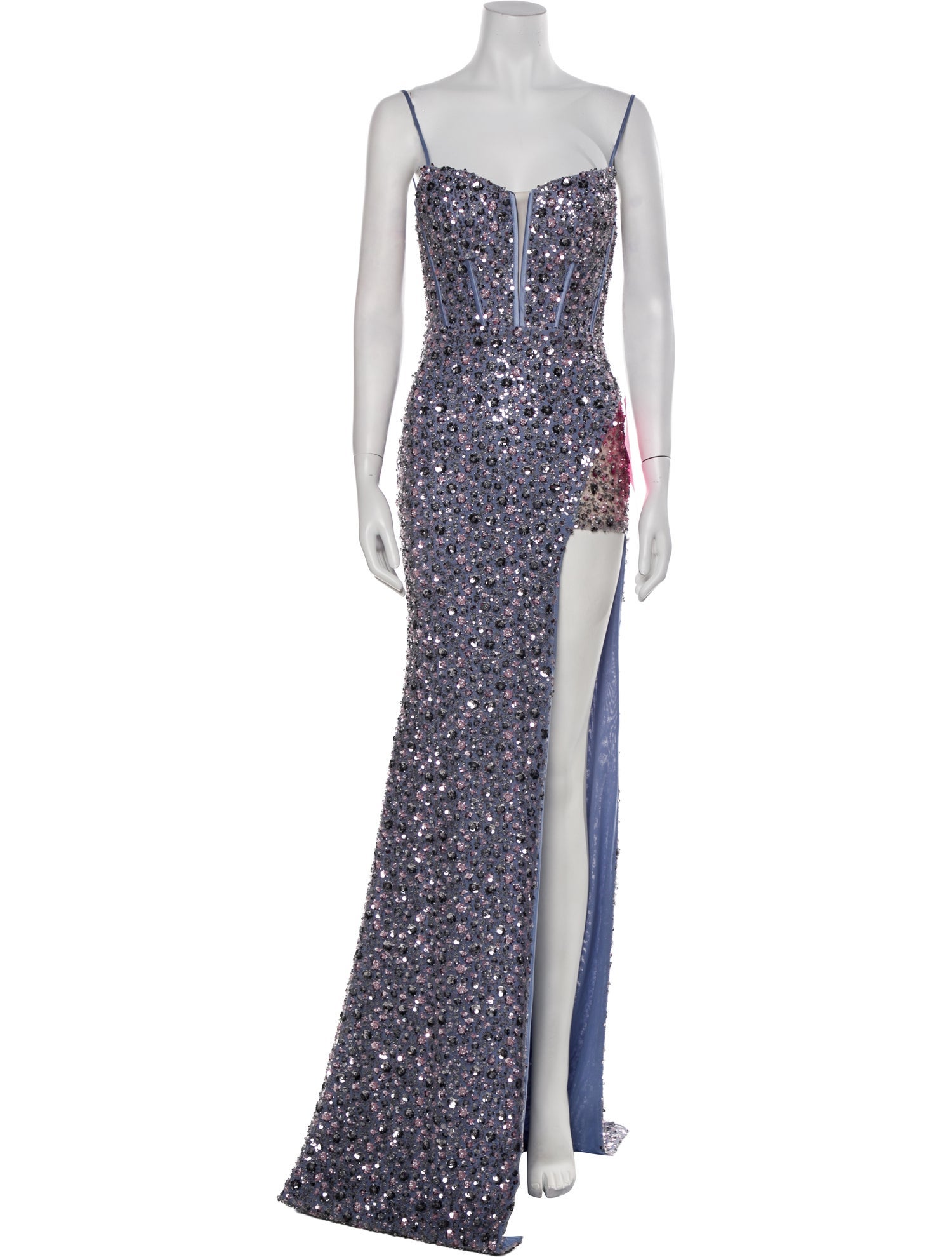 Portia & Scarlett Square Neckline Long Dress