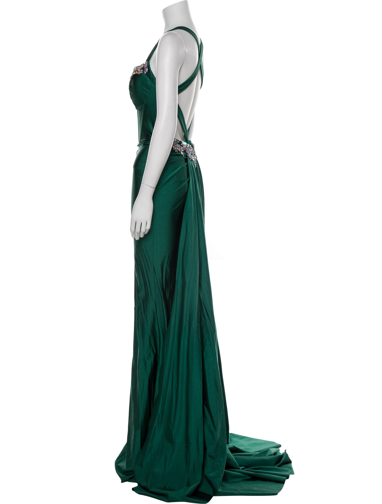 Portia & Scarlett Square Neckline Long Dress w/ Tags