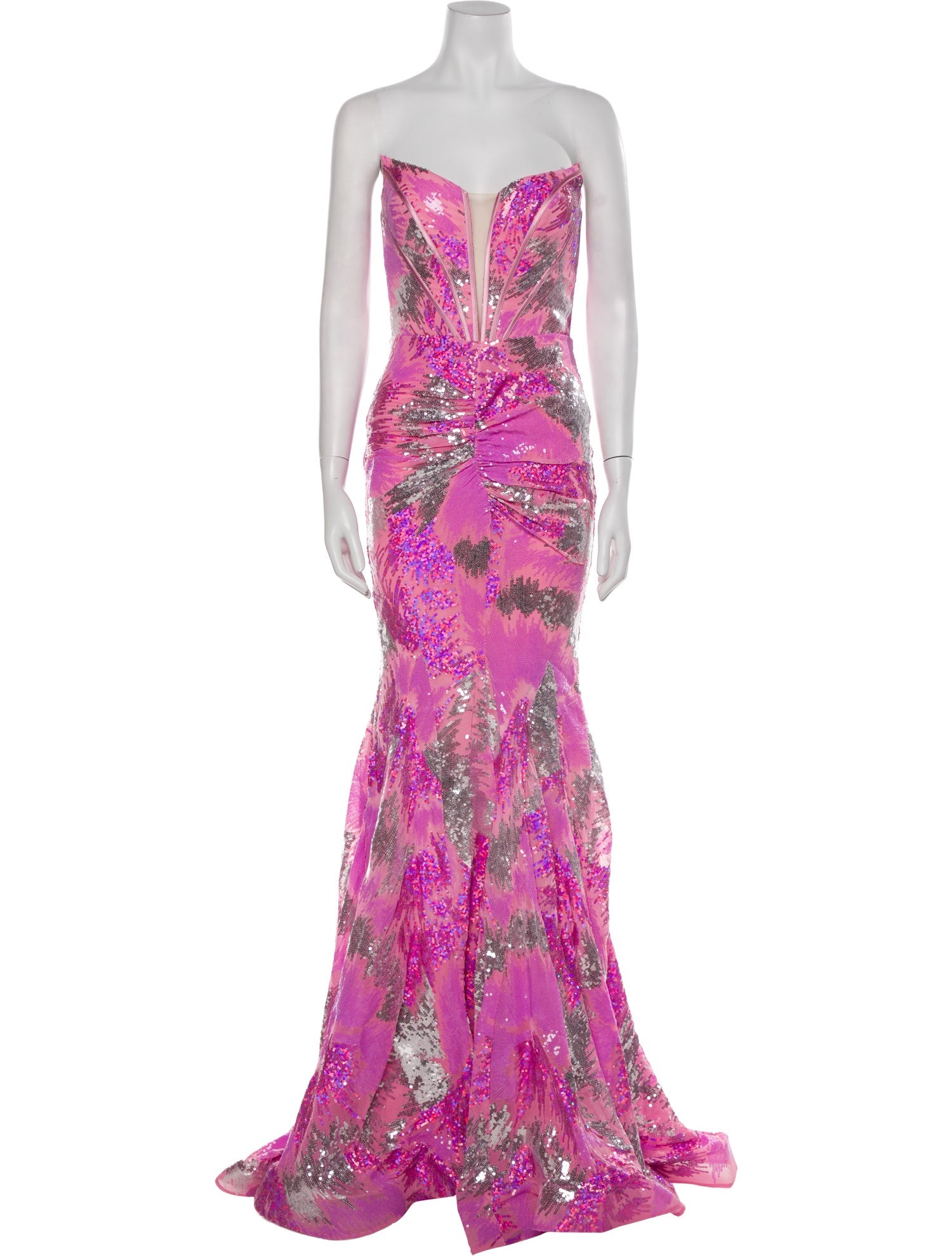 Portia & Scarlett Printed Long Dress w/ Tags