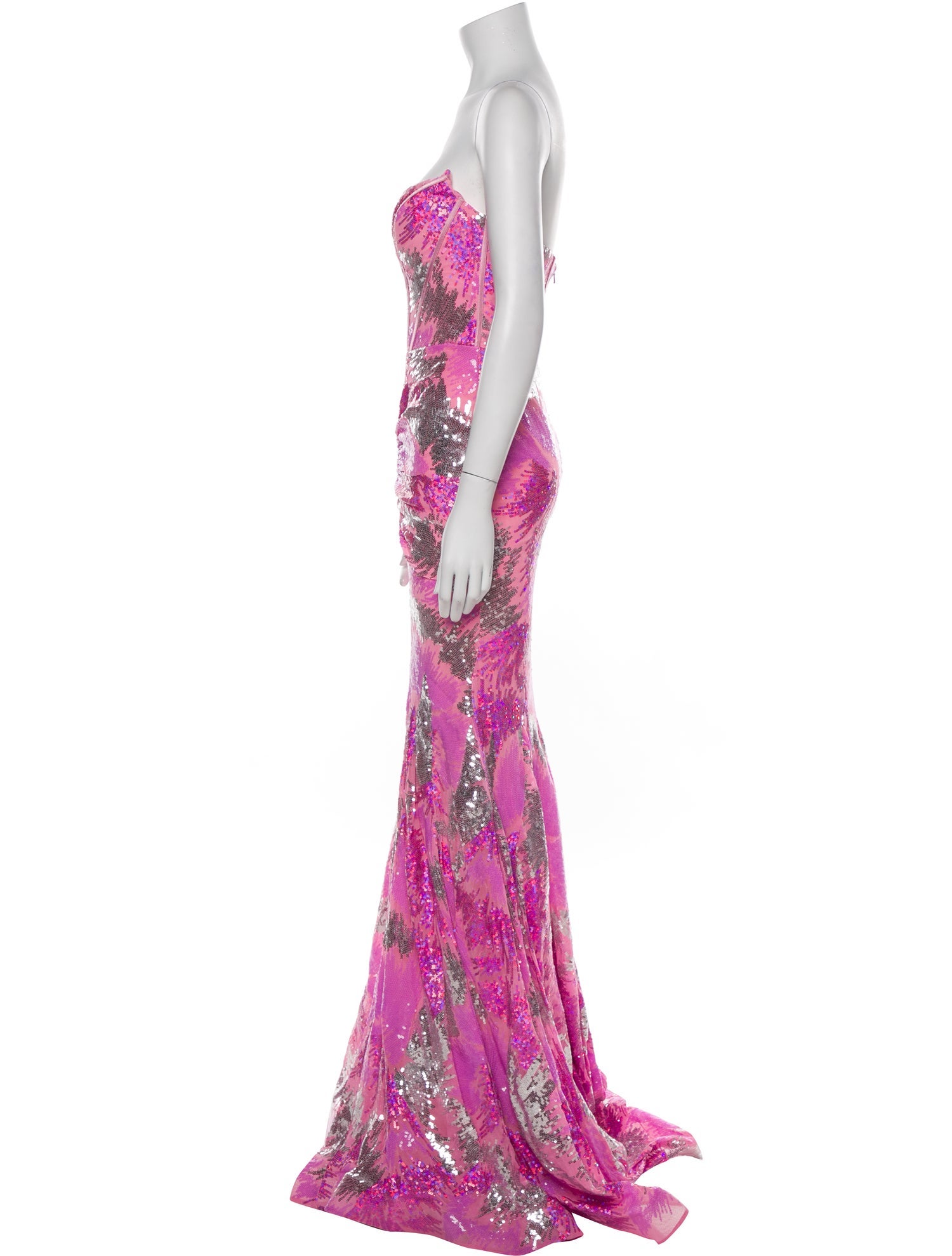 Portia & Scarlett Printed Long Dress w/ Tags