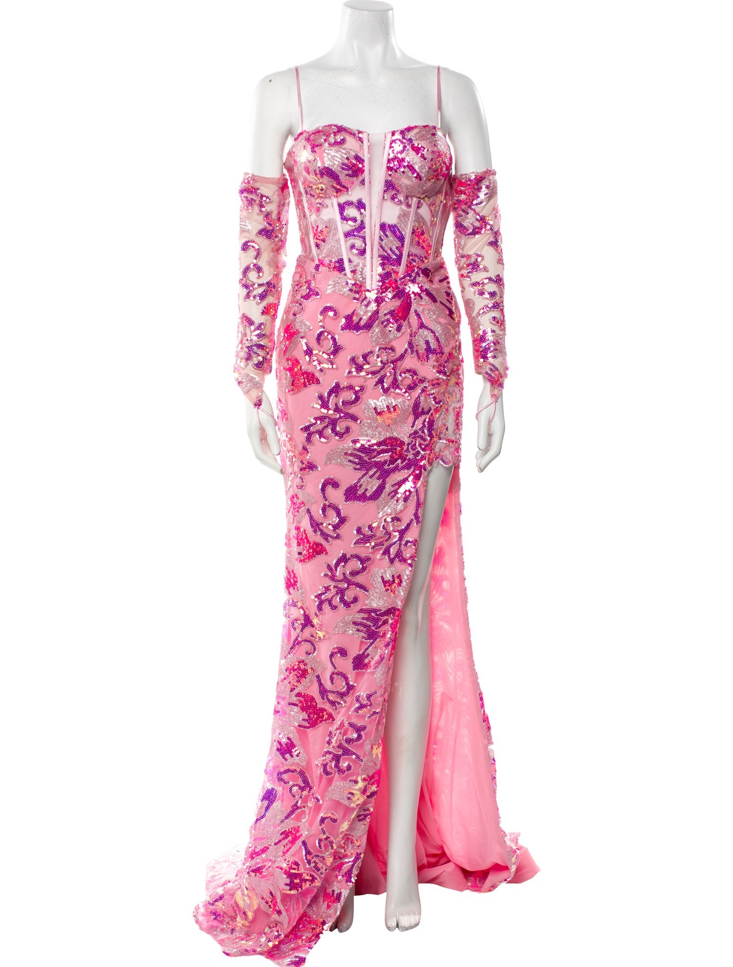 Portia & Scarlett Patterned Long Dress