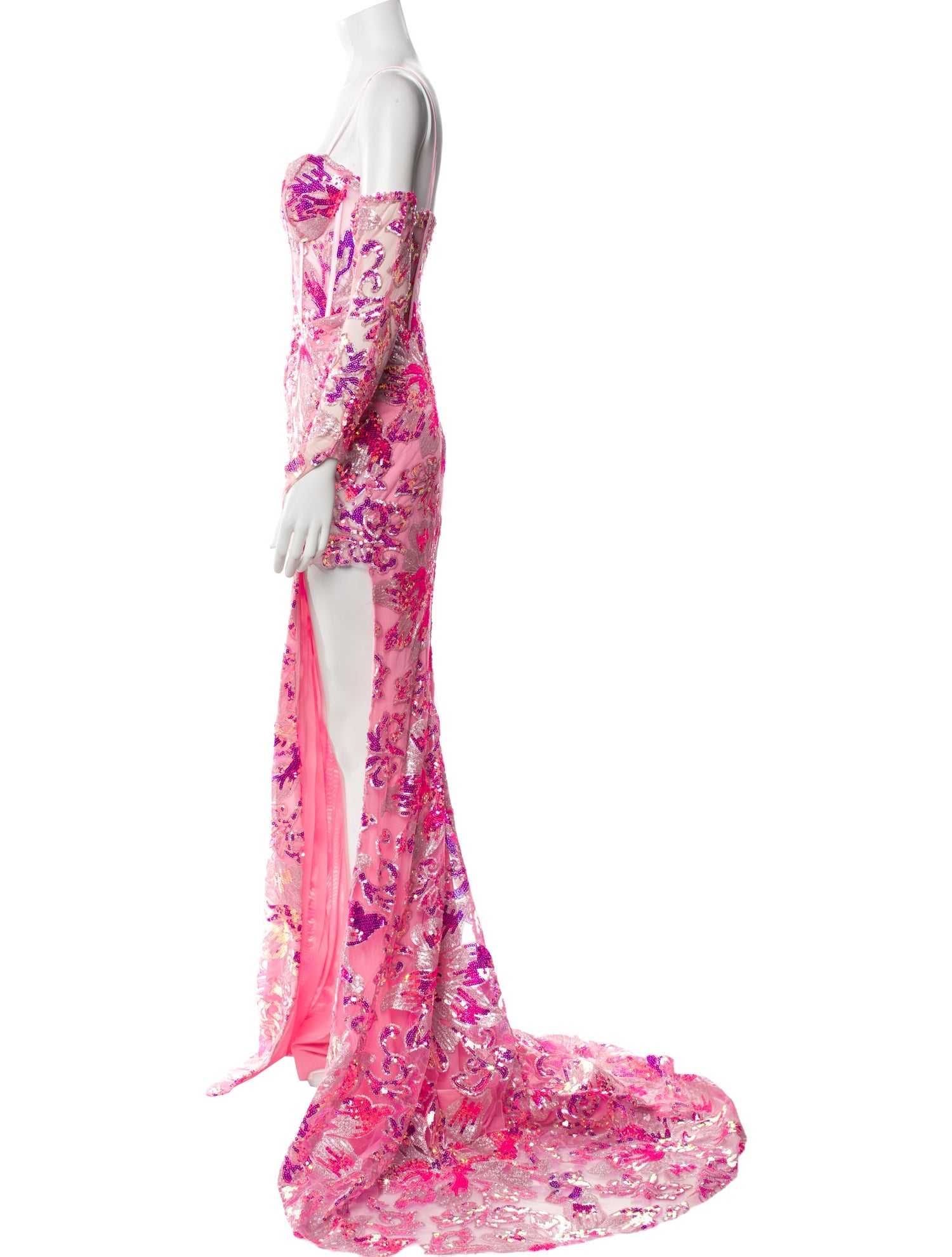 Portia & Scarlett Patterned Long Dress