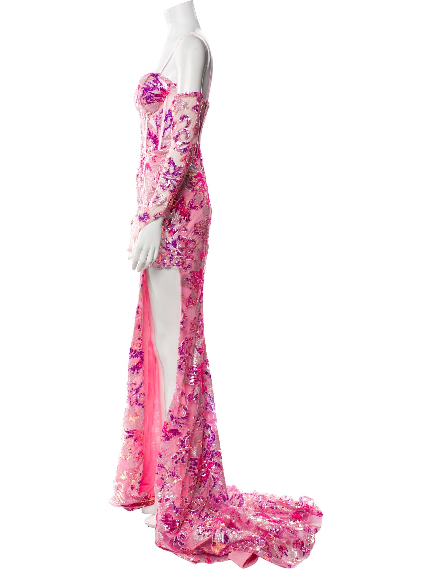 Portia & Scarlett Patterned Long Dress