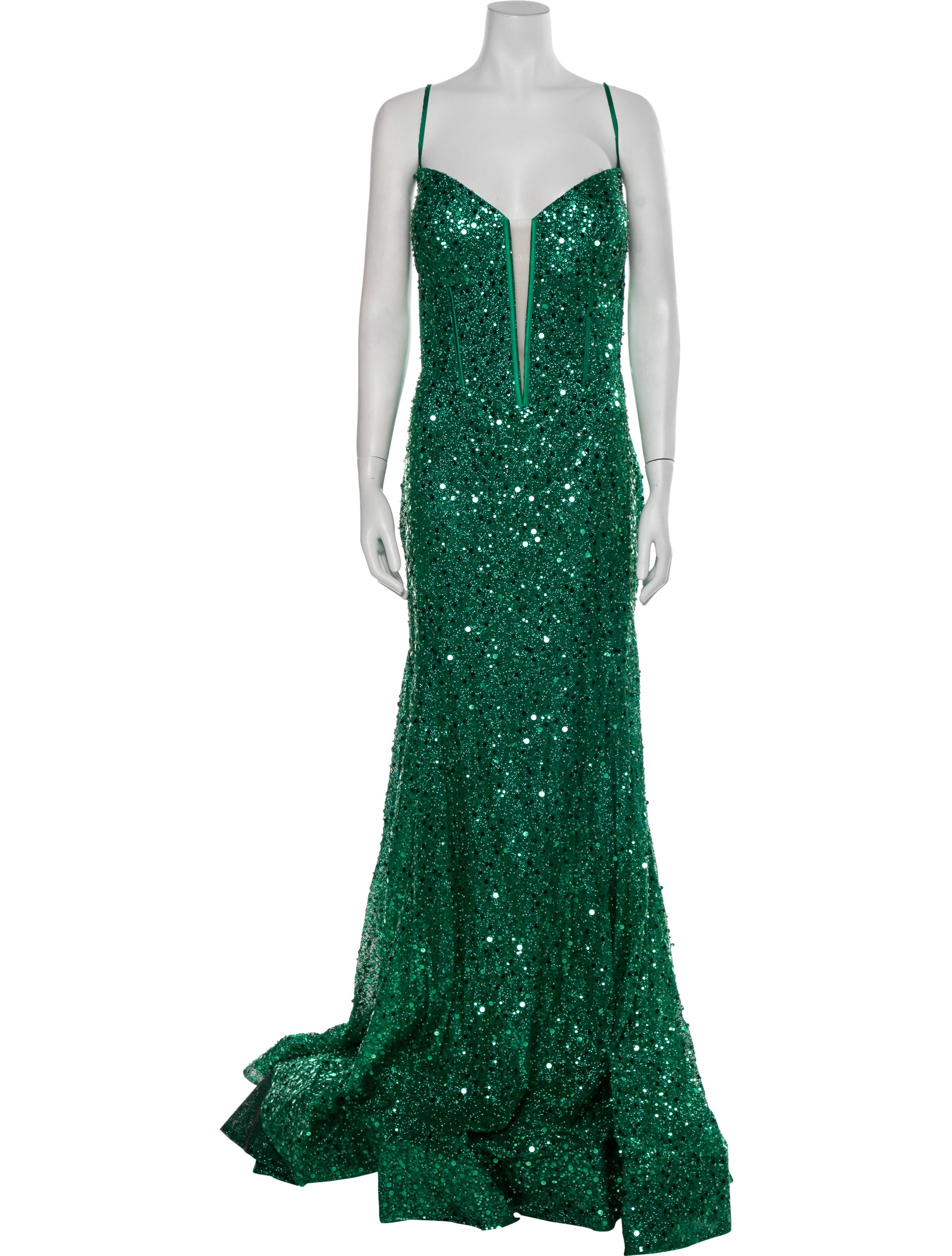 Portia & Scarlett V-Neck Long Dress w/ Tags