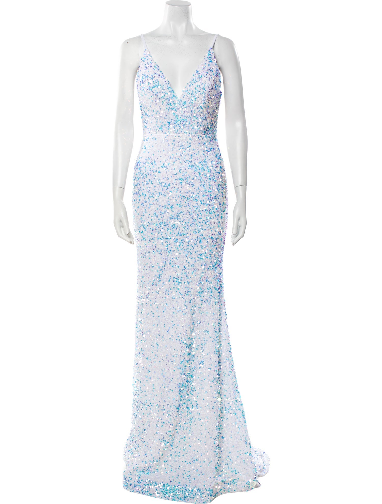 Portia & Scarlett Lace Pattern Long Dress