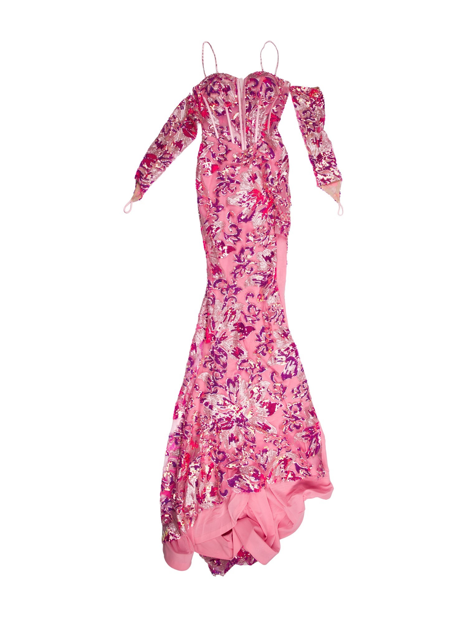 Portia & Scarlett Floral Print Long Dress