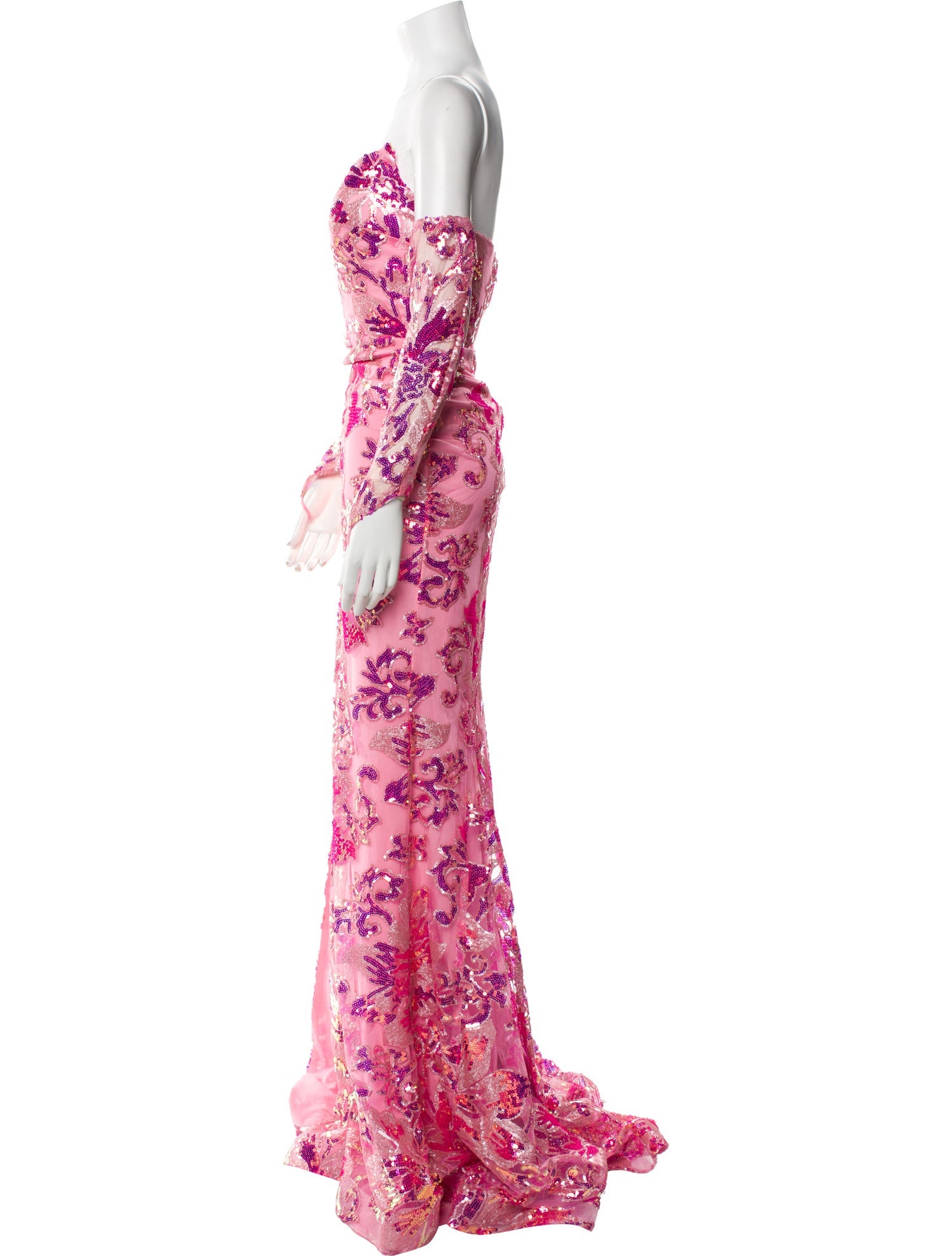 Portia & Scarlett Patterned Long Dress