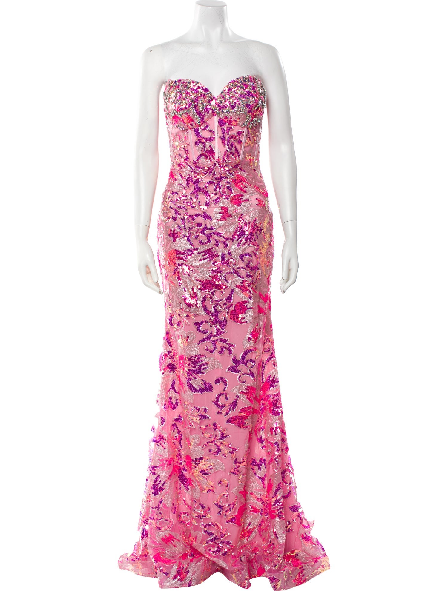 Portia & Scarlett Patterned Long Dress