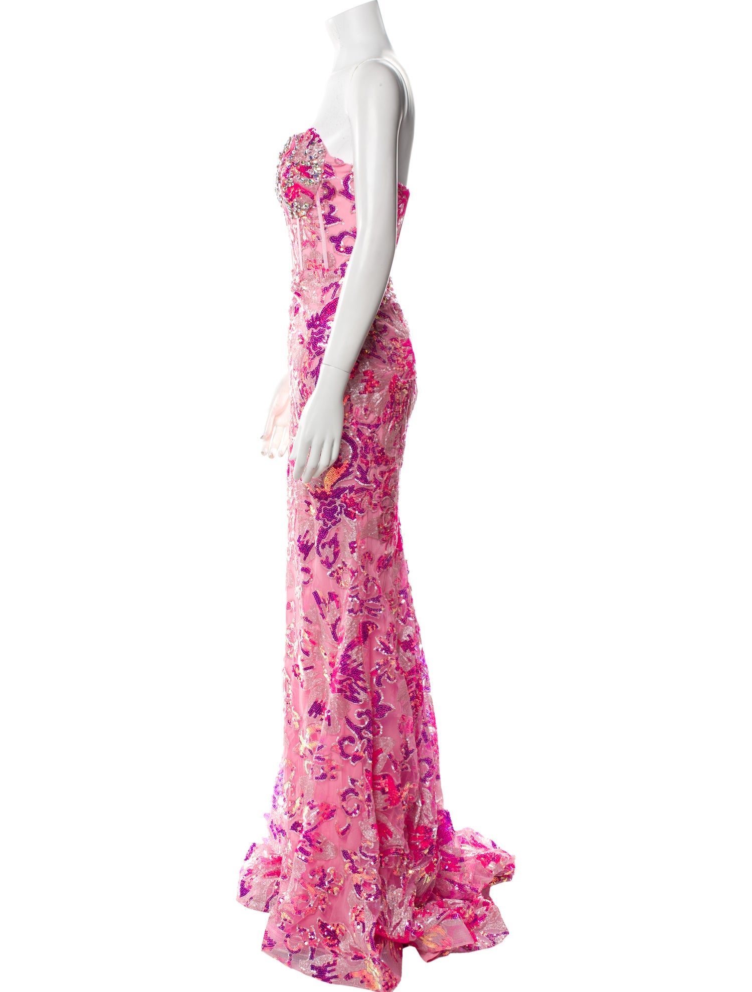 Portia & Scarlett Patterned Long Dress