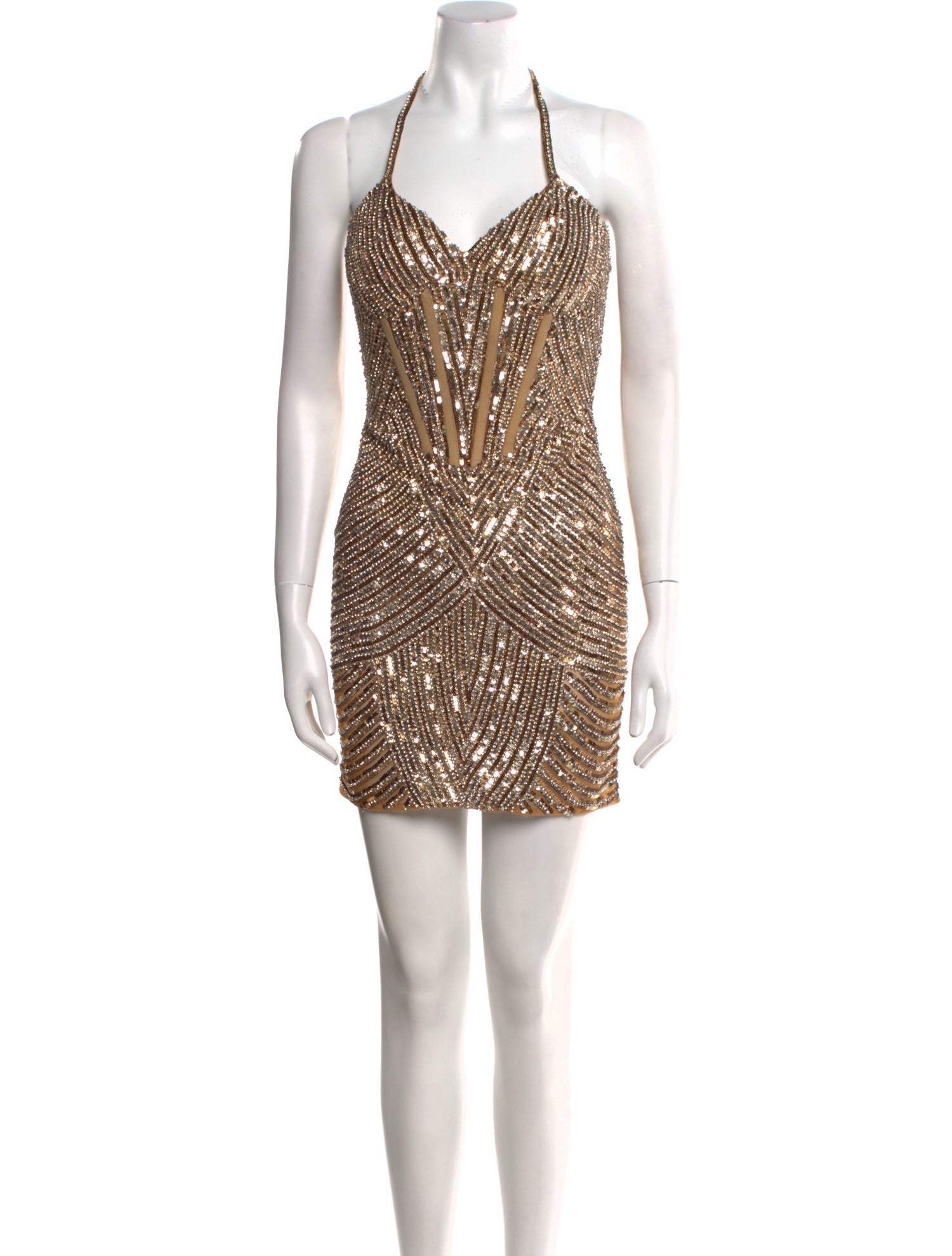 Portia & Scarlett Halterneck Mini Dress w/ Tags