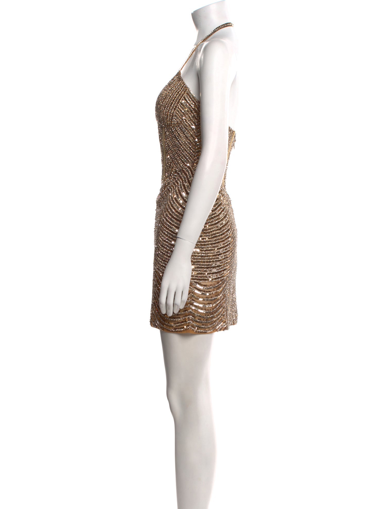 Portia & Scarlett Halterneck Mini Dress w/ Tags