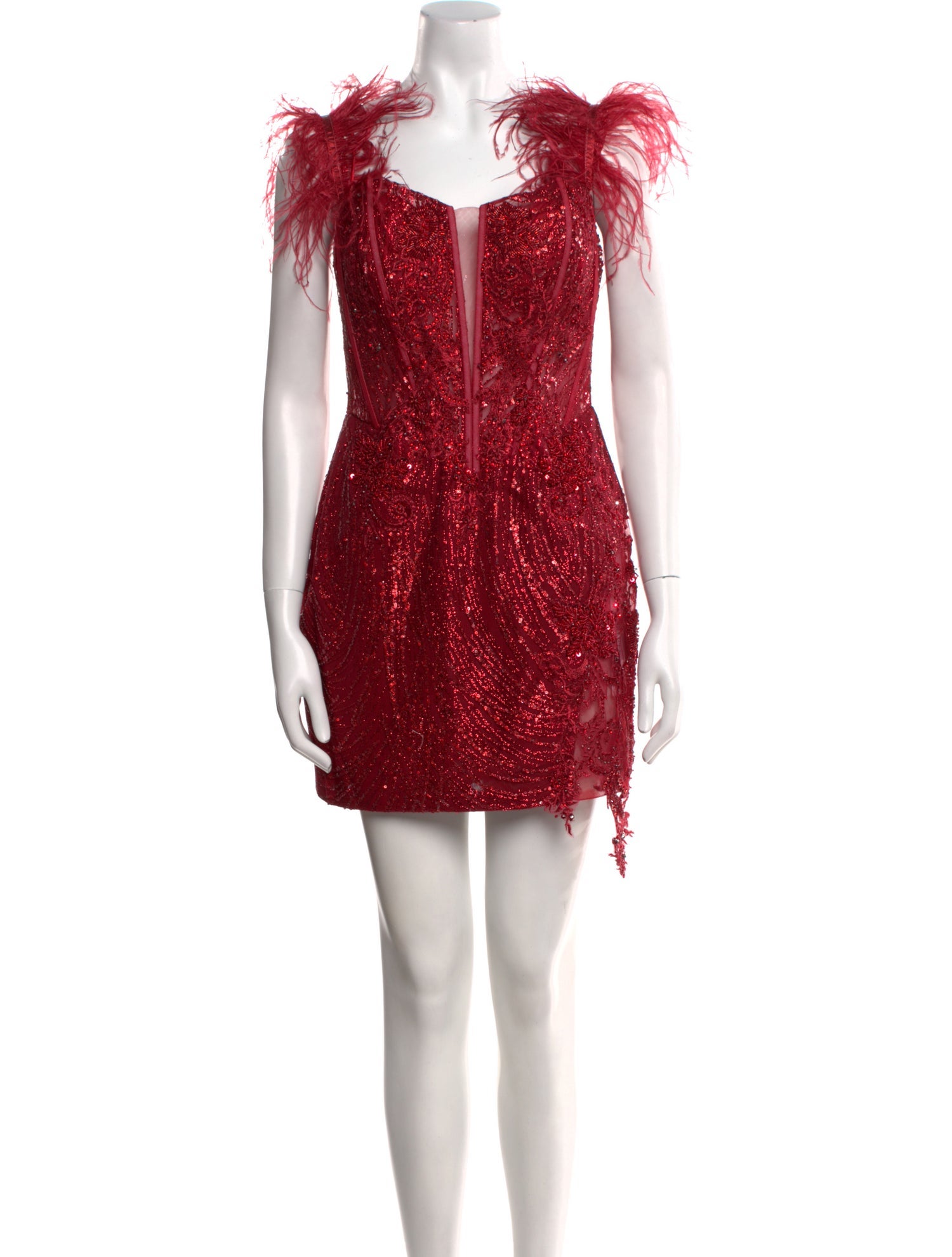 Portia & Scarlett Square Neckline Mini Dress w/ Tags