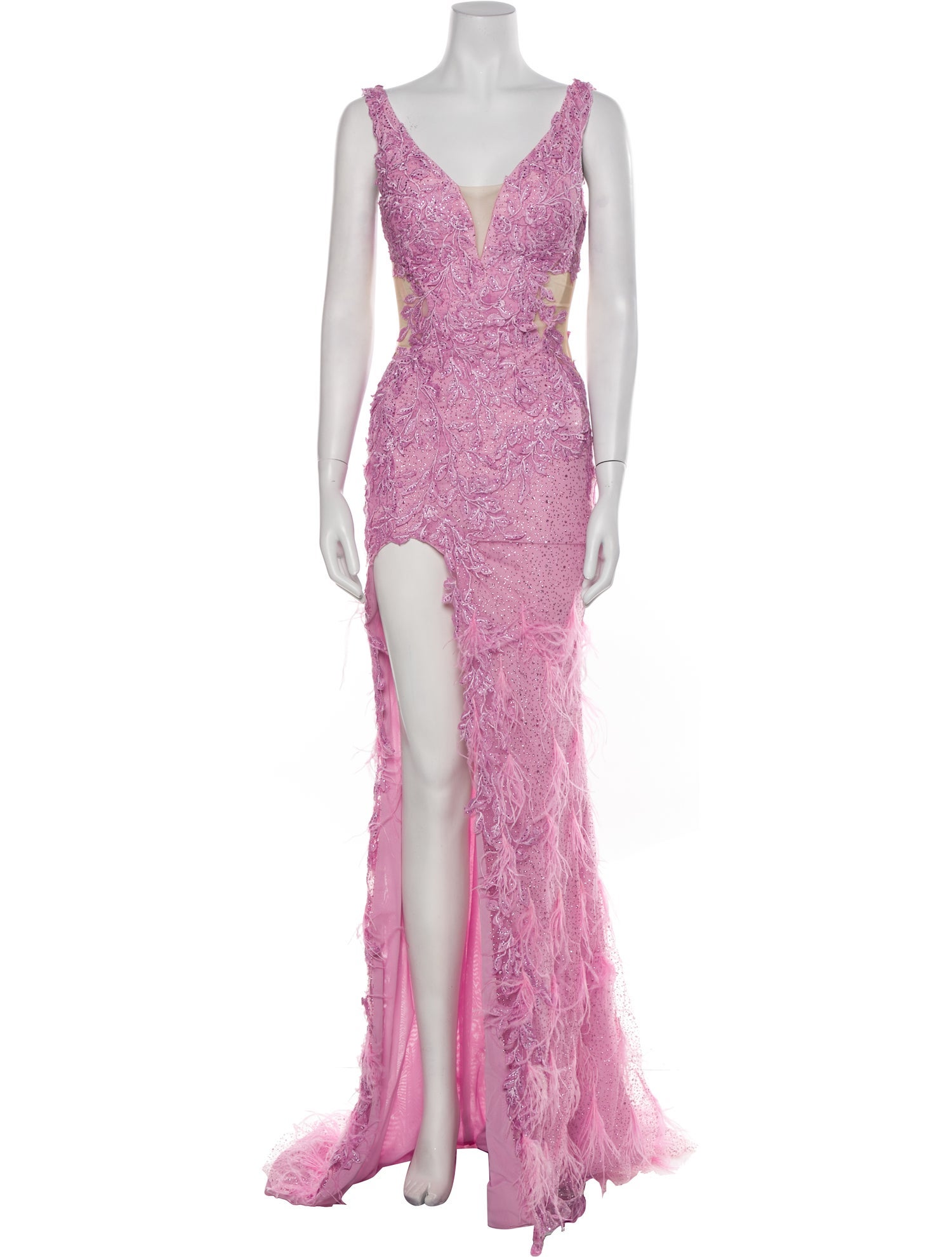 Portia & Scarlett Lace Pattern Long Dress w/ Tags