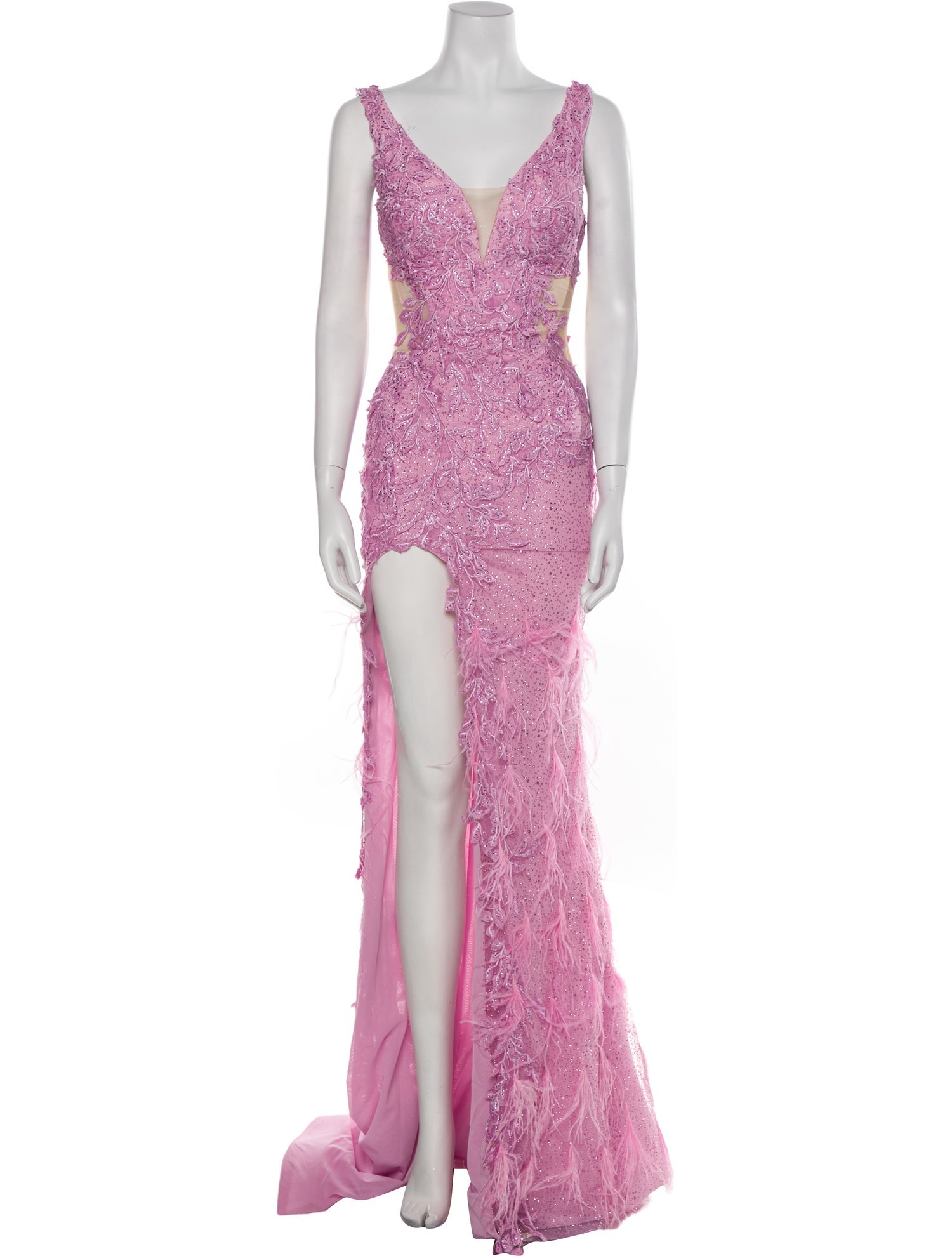 Portia & Scarlett Lace Pattern Long Dress w/ Tags