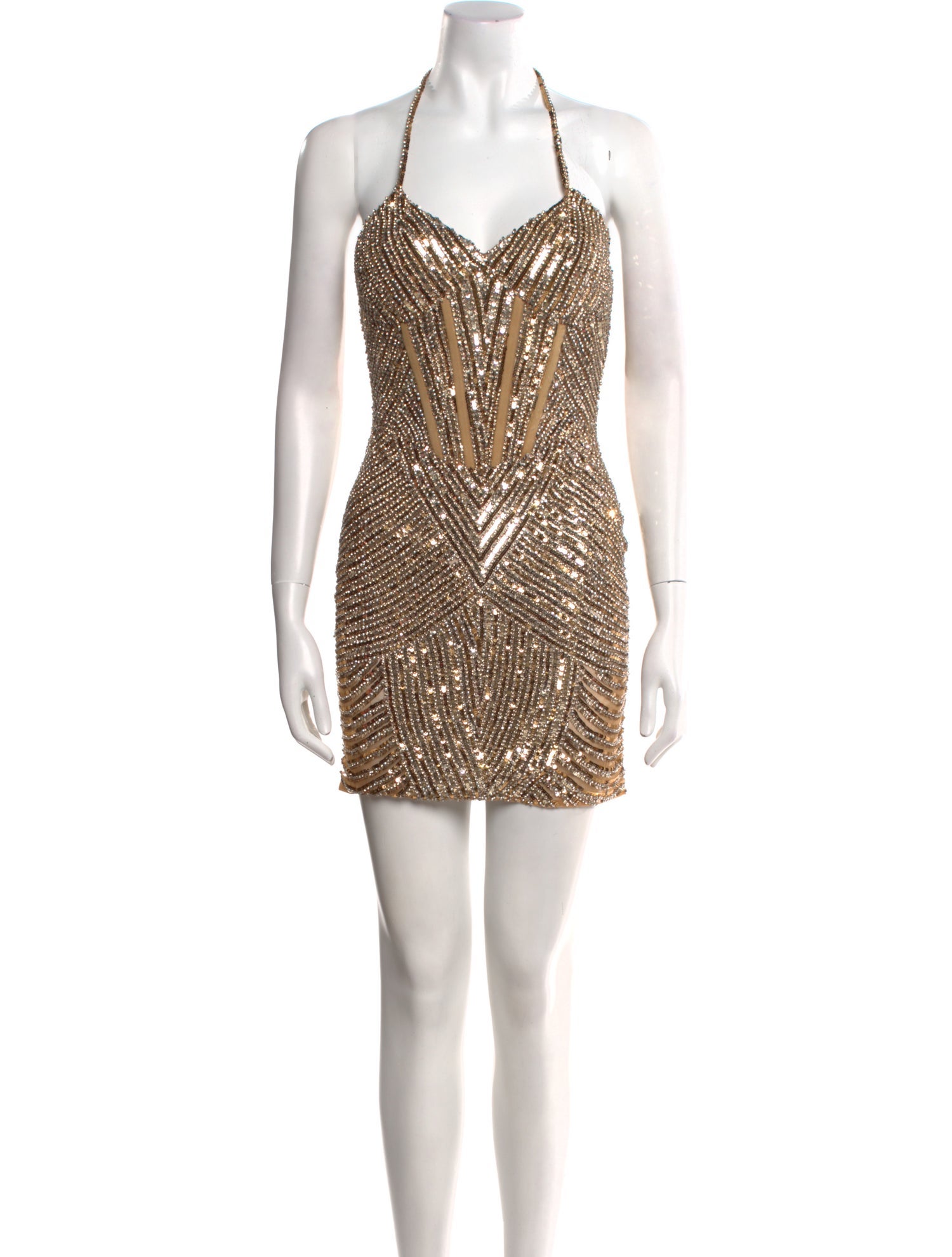 Portia & Scarlett Halterneck Mini Dress w/ Tags