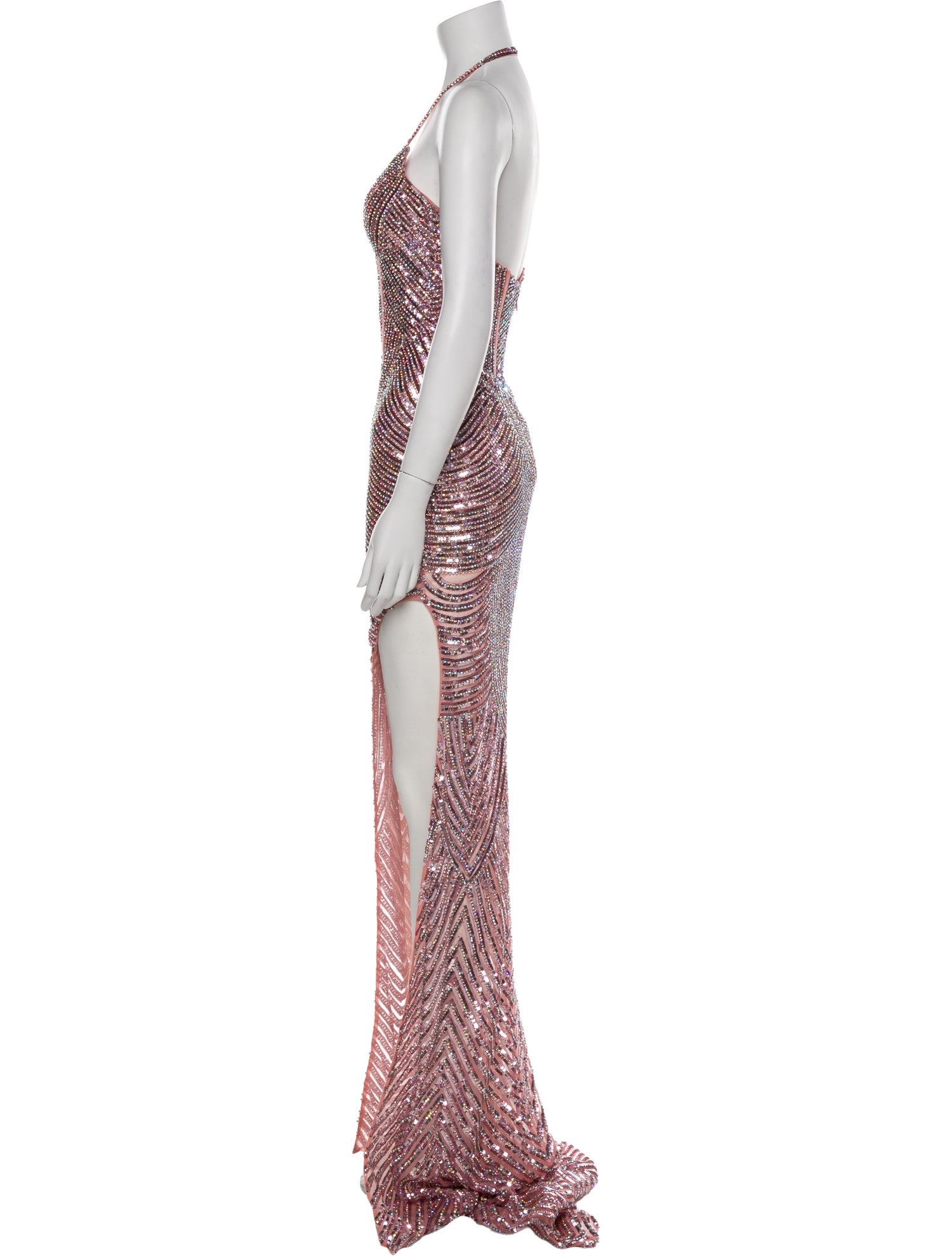 Portia & Scarlett Striped Long Dress w/ Tags