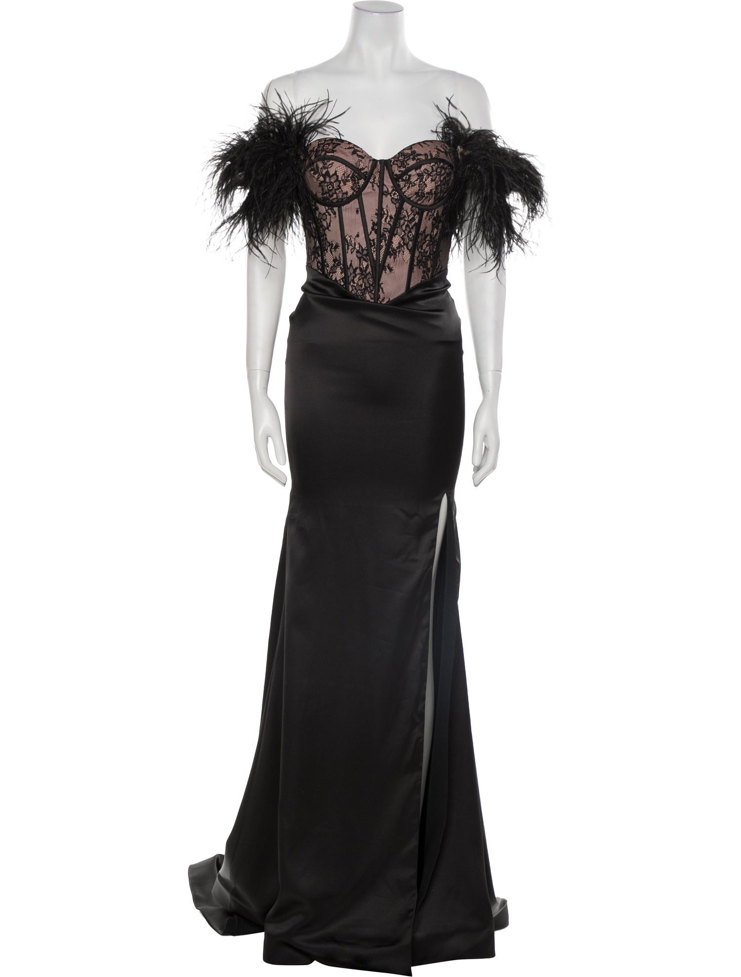 Portia & Scarlett Off-The-Shoulder Long Dress w/ Tags