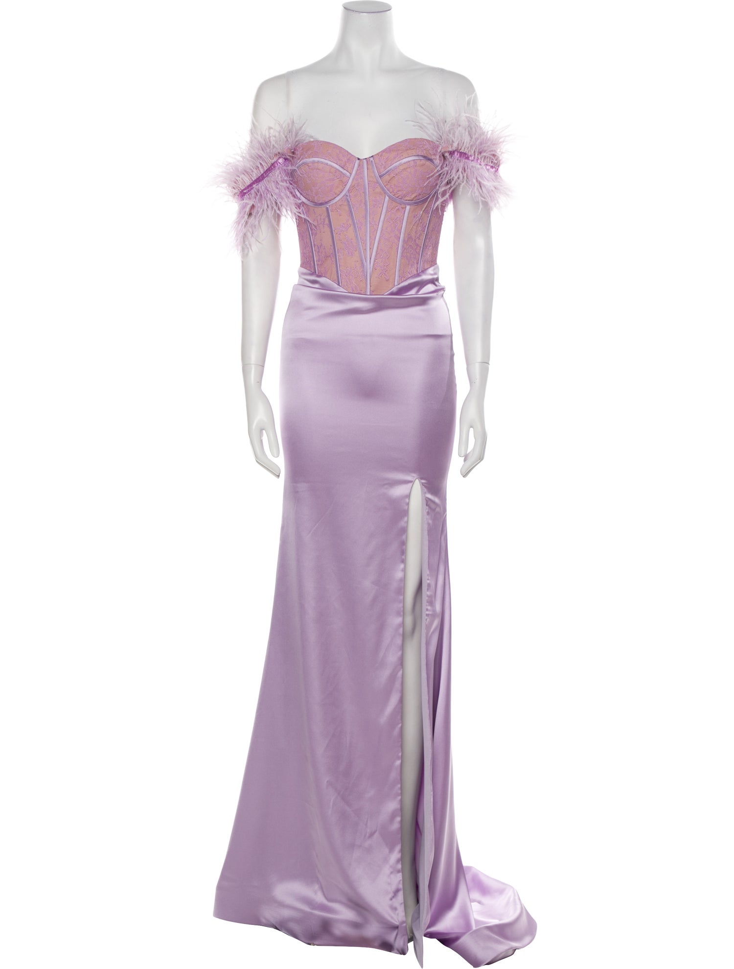 Portia & Scarlett Off-The-Shoulder Long Dress