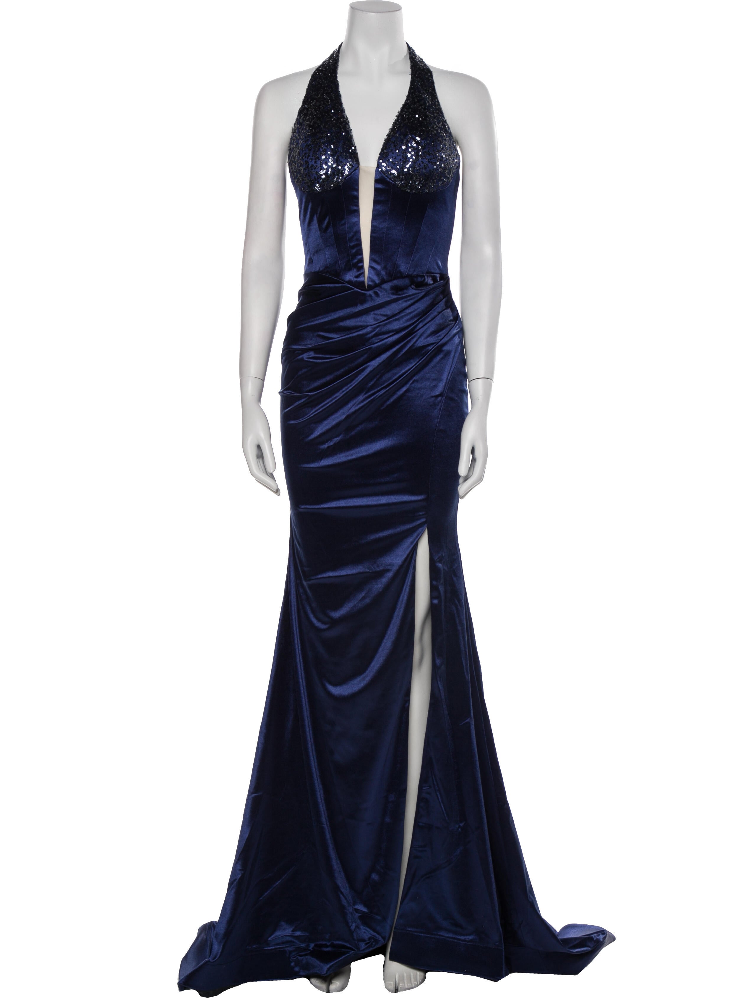 Portia & Scarlett Halterneck Long Dress w/ Tags