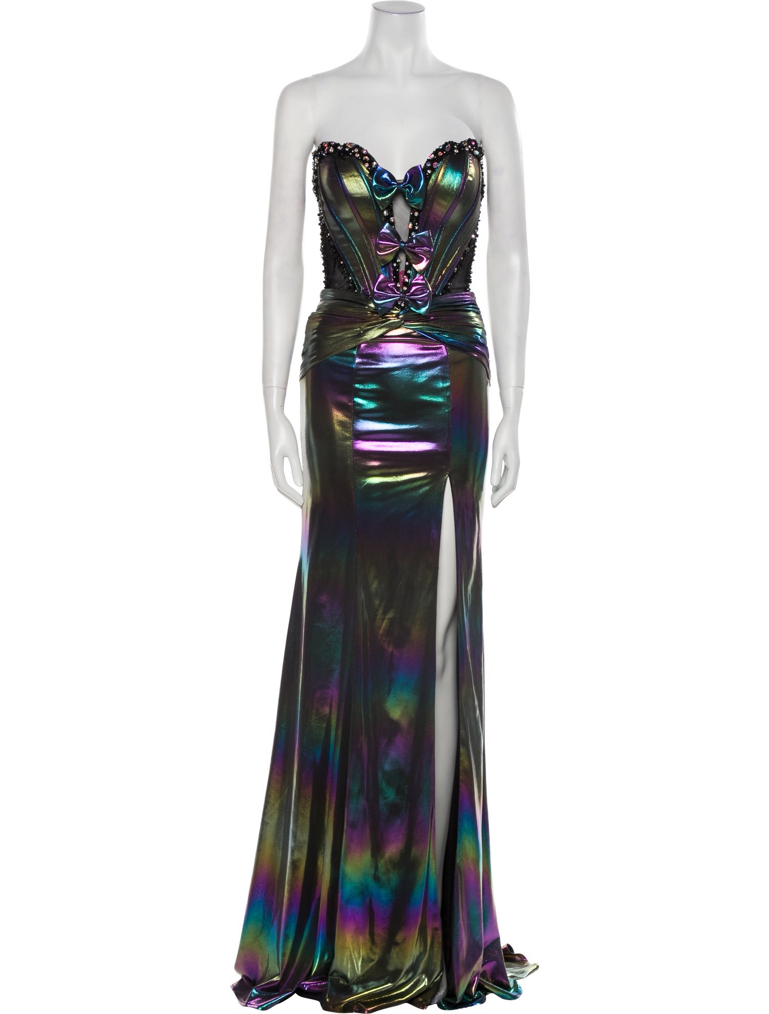 Portia & Scarlett Satin Long Dress w/ Tags